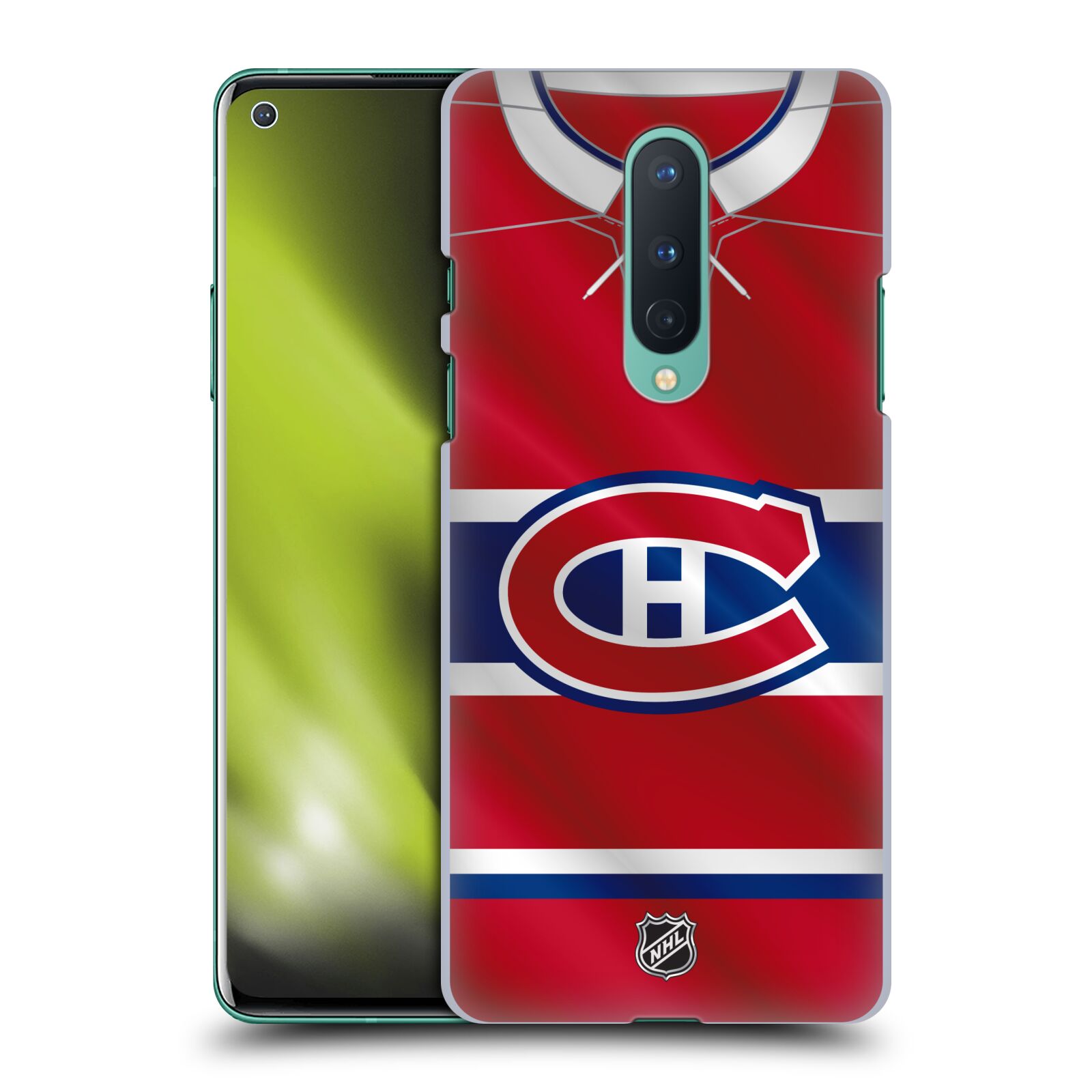 Pouzdro na mobil OnePlus 8 5G - HEAD CASE - Hokej NHL - Montreal Canadiens - Dres