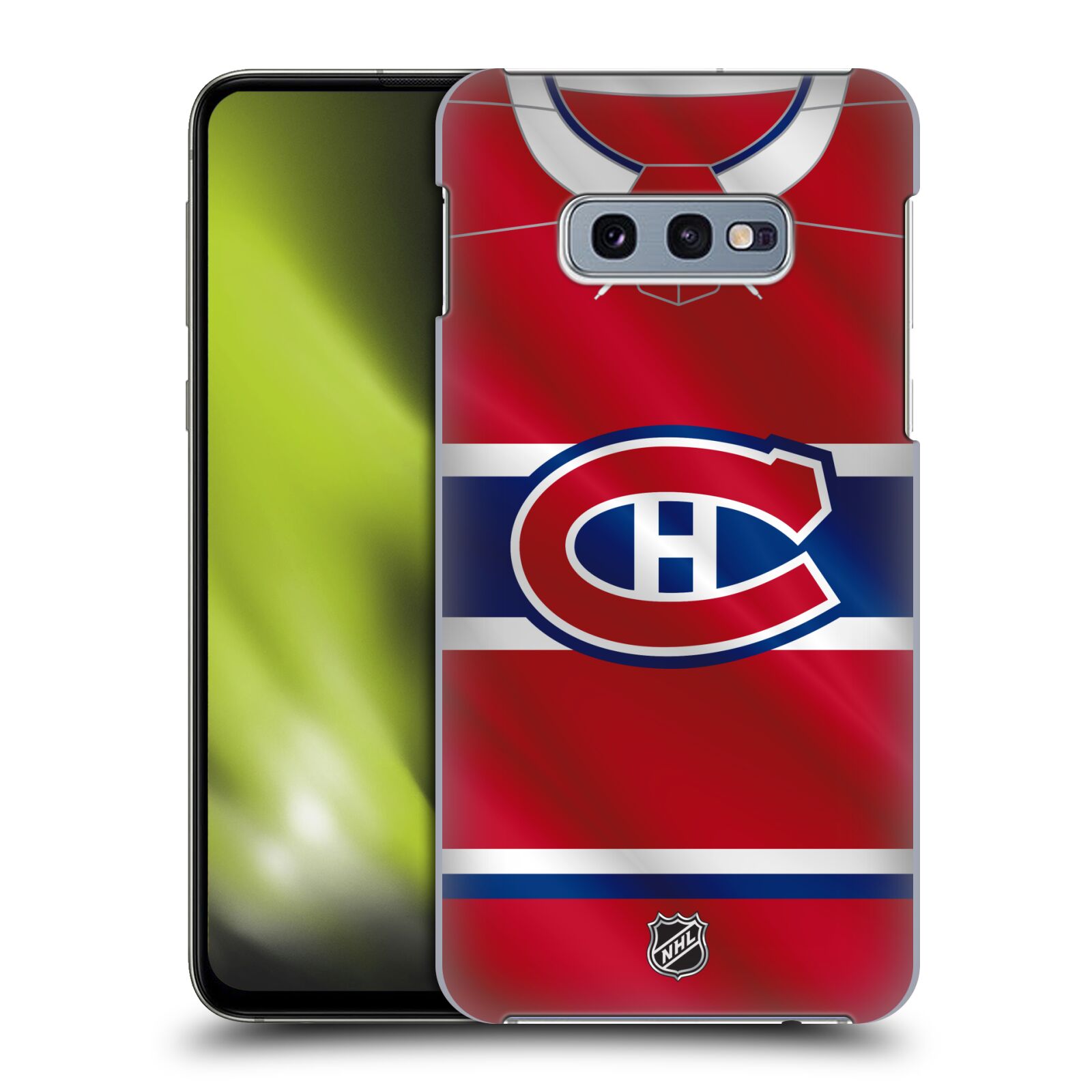 Pouzdro na mobil Samsung Galaxy S10e - HEAD CASE - Hokej NHL - Montreal Canadiens - Dres