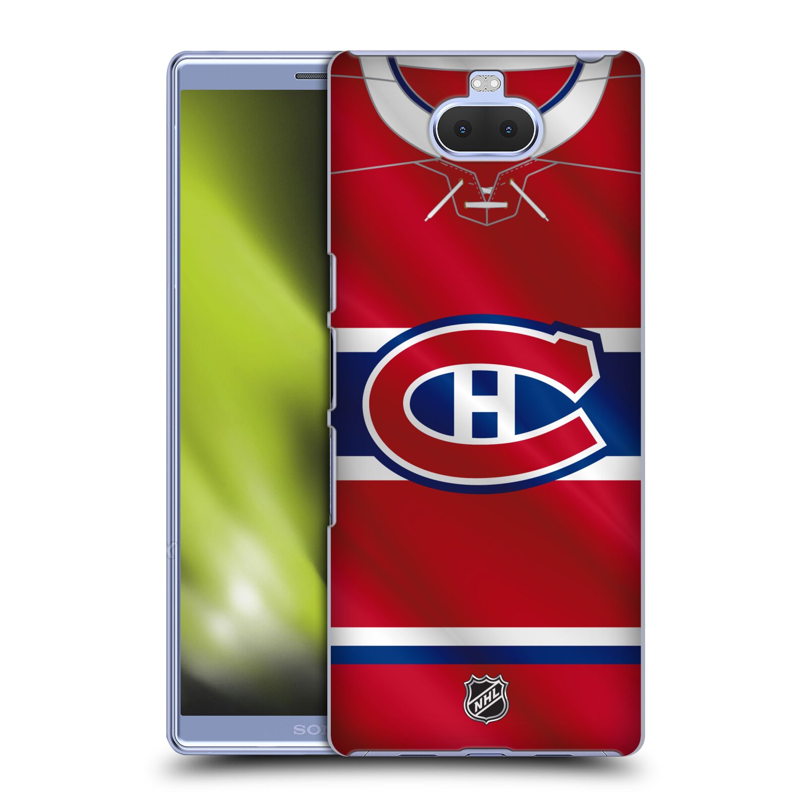 Pouzdro na mobil Sony Xperia 10 - HEAD CASE - Hokej NHL - Montreal Canadiens - Dres