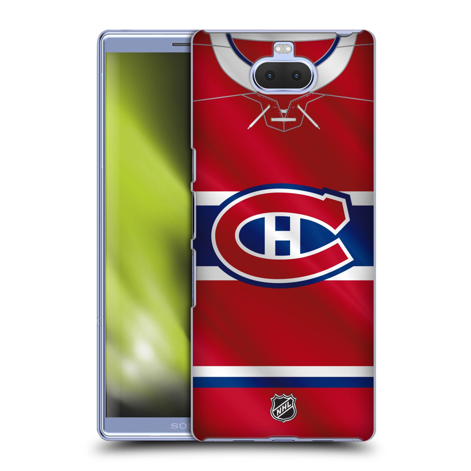 Pouzdro na mobil Sony Xperia 10 Plus - HEAD CASE - Hokej NHL - Montreal Canadiens - Dres