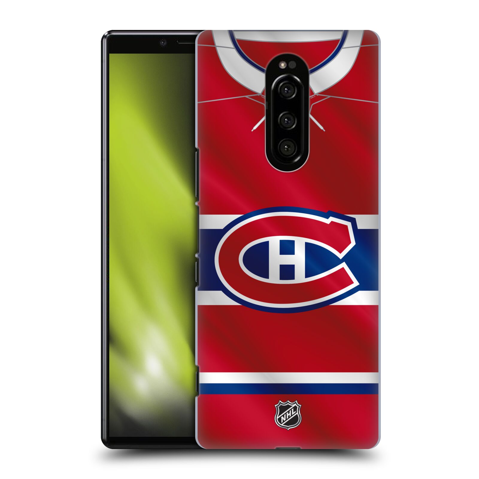 Pouzdro na mobil Sony Xperia 1 - HEAD CASE - Hokej NHL - Montreal Canadiens - Dres