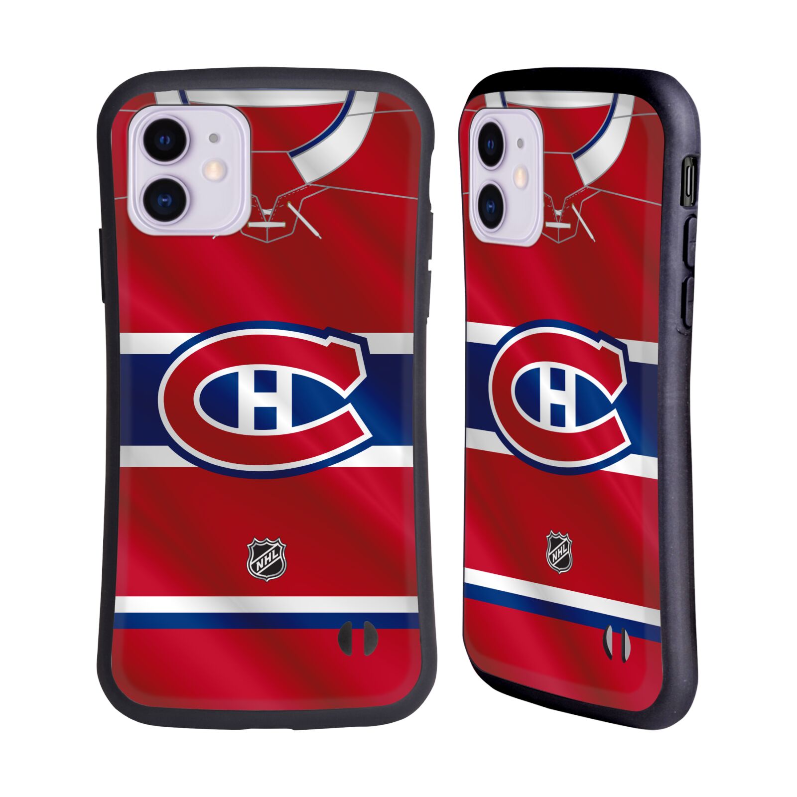 Obal na mobil Apple iPhone 11 - HEAD CASE - NHL - Montreal Canadiens - znak dres