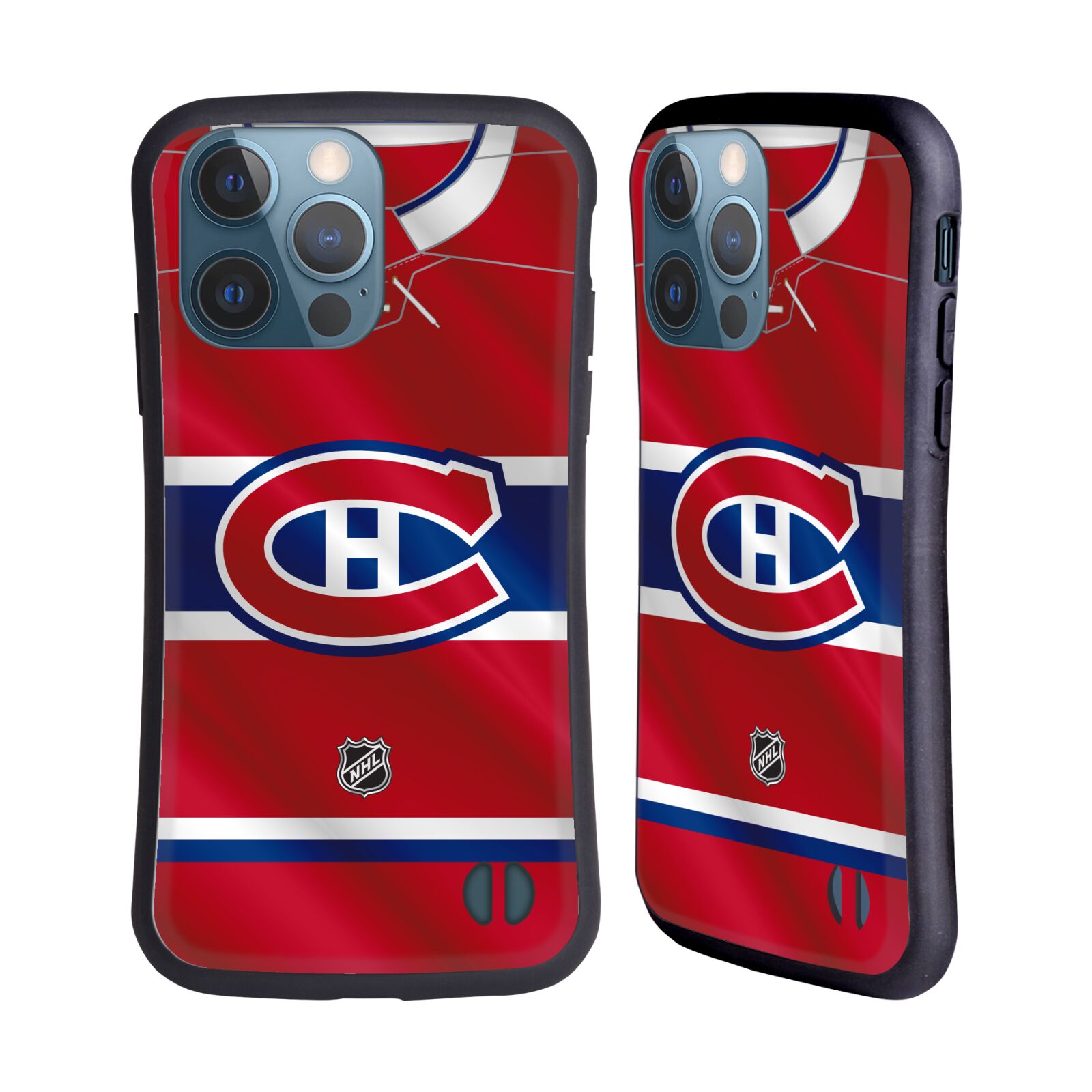 Obal na mobil Apple iPhone 13 PRO - HEAD CASE - NHL - Montreal Canadiens - znak dres
