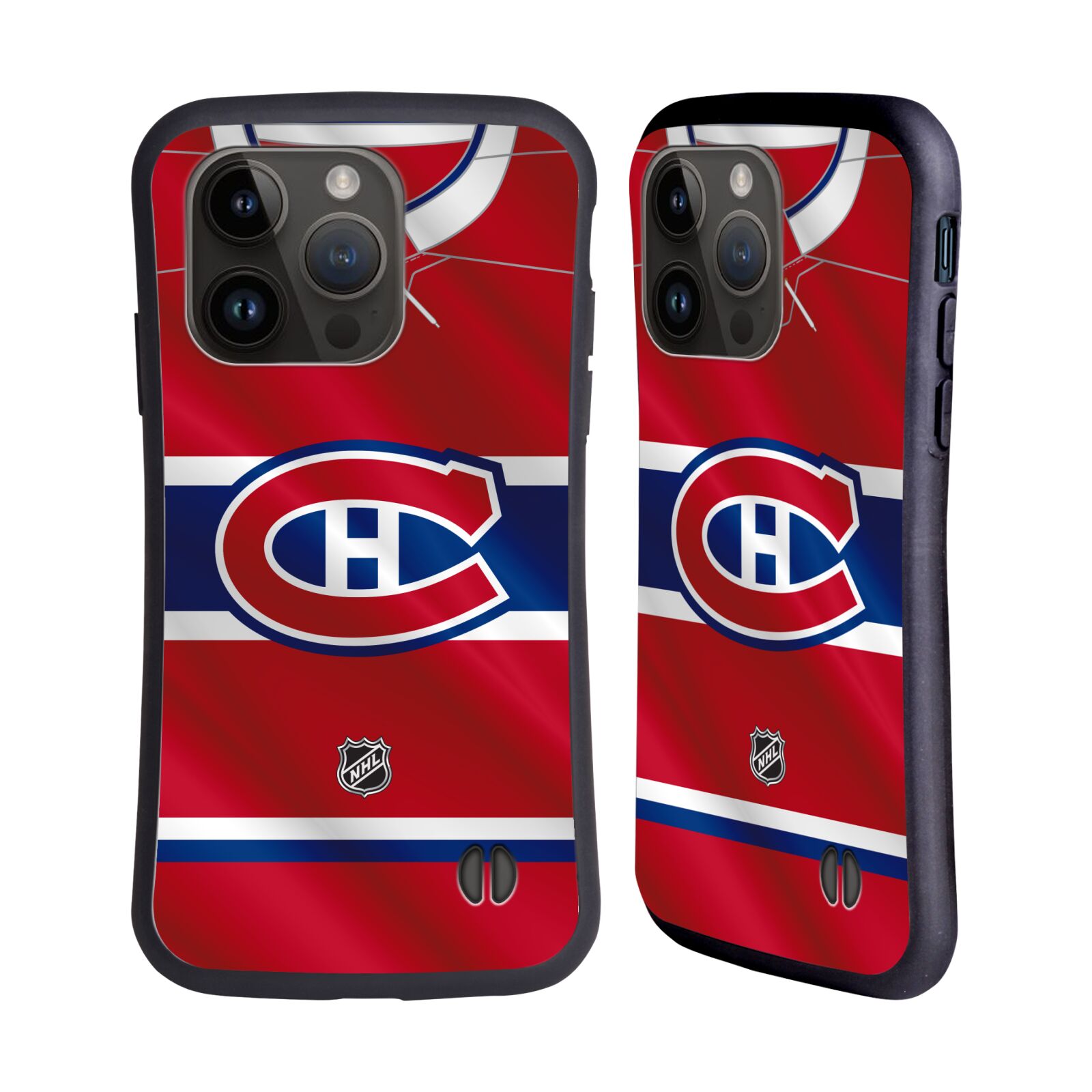 Obal na mobil Apple iPhone 15 PRO - HEAD CASE - NHL - Montreal Canadiens - znak dres