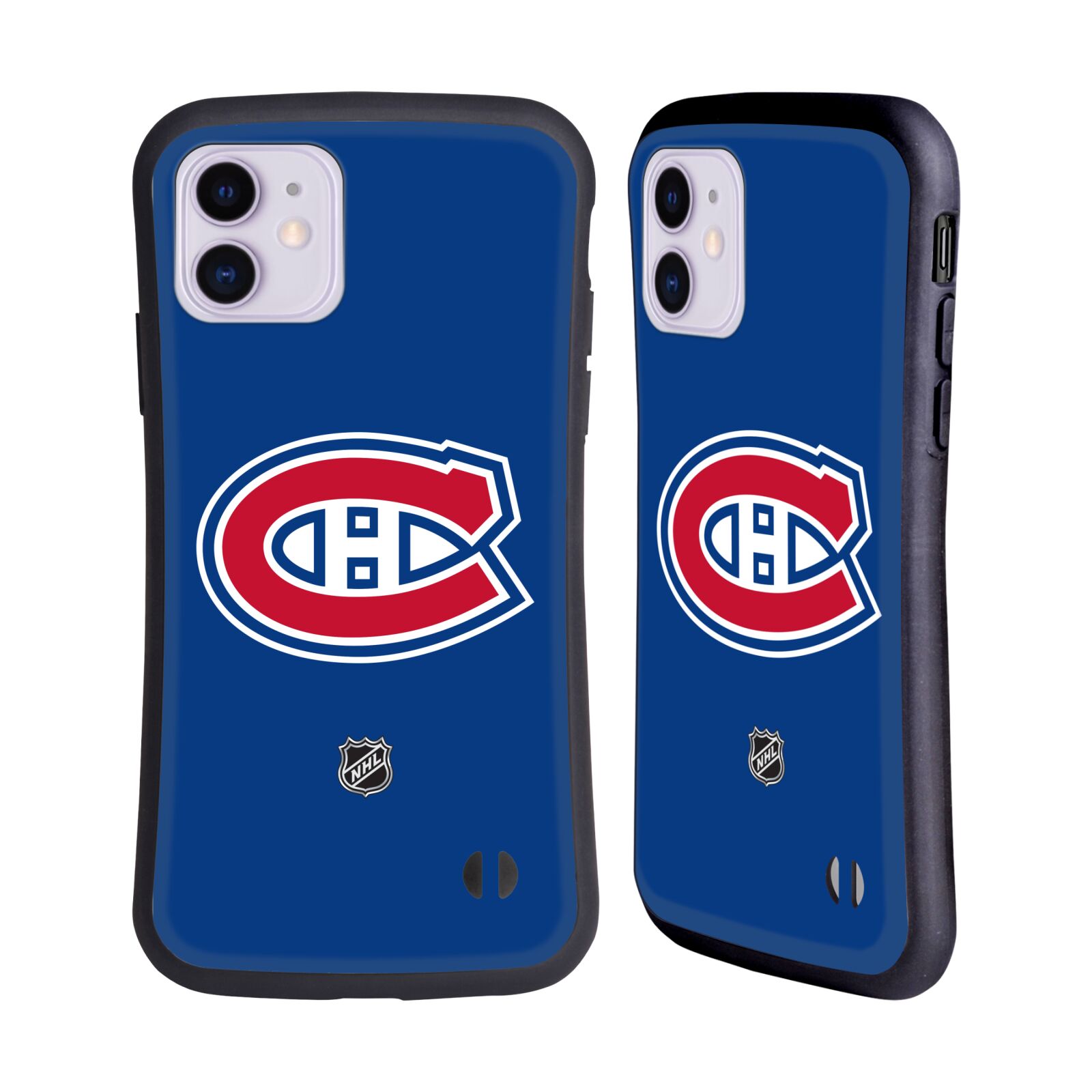Obal na mobil Apple iPhone 11 - HEAD CASE - NHL - Montreal Canadiens - znak modré pozadí