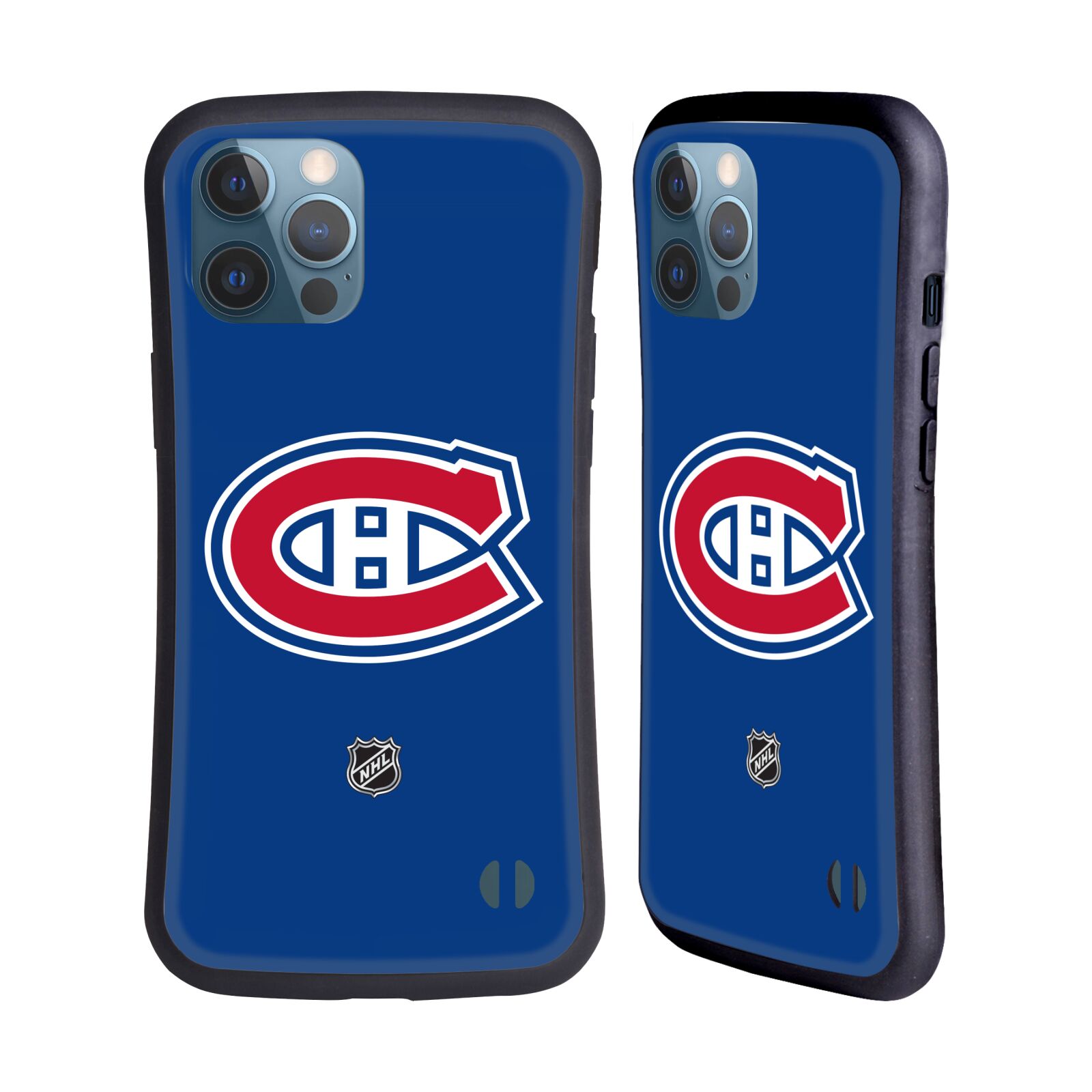 Obal na mobil Apple iPhone 12 PRO MAX - HEAD CASE - NHL - Montreal Canadiens - znak modré pozadí