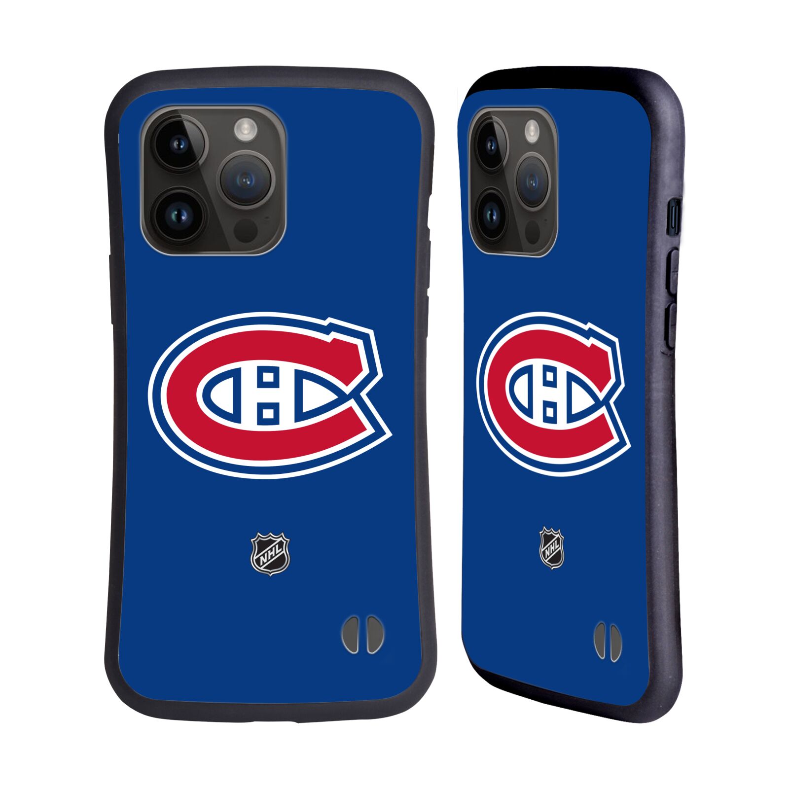 Obal na mobil Apple iPhone 15 PRO MAX - HEAD CASE - NHL - Montreal Canadiens - znak modré pozadí