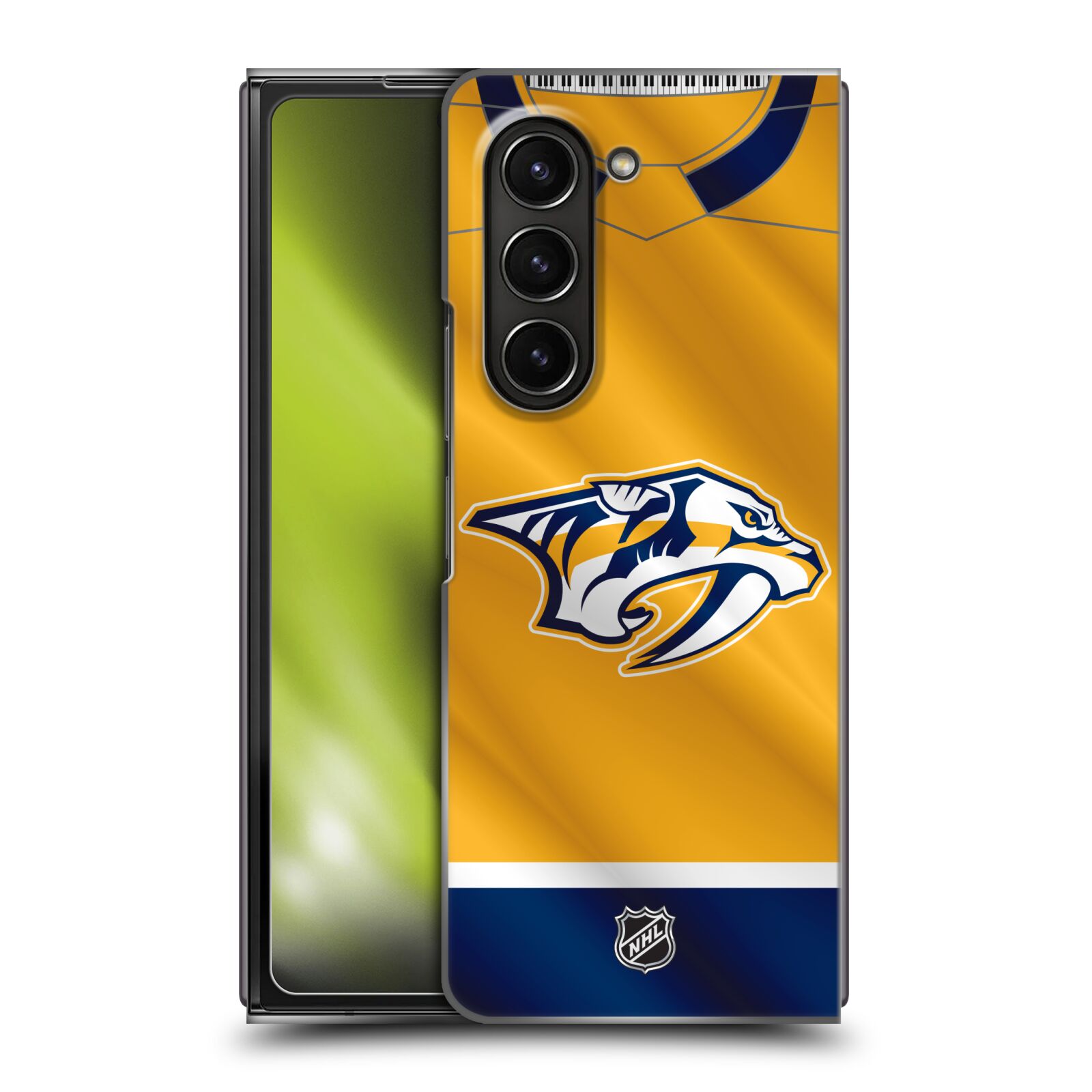 Plastový obal HEAD CASE na mobil Samsung Galaxy Z Fold 5  Hokej NHL - Nashville Predators - Dres