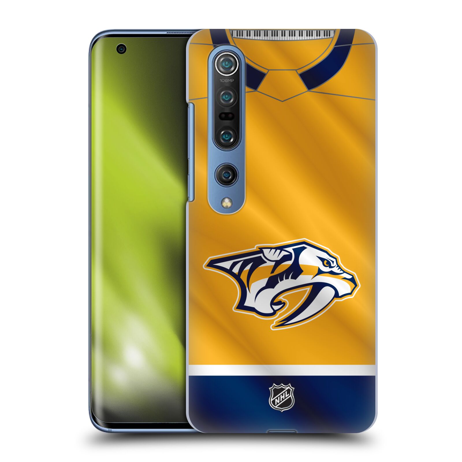 Pouzdro na mobil Xiaomi  Mi 10 5G / Mi 10 5G PRO - HEAD CASE - Hokej NHL - Nashville Predators - Dres