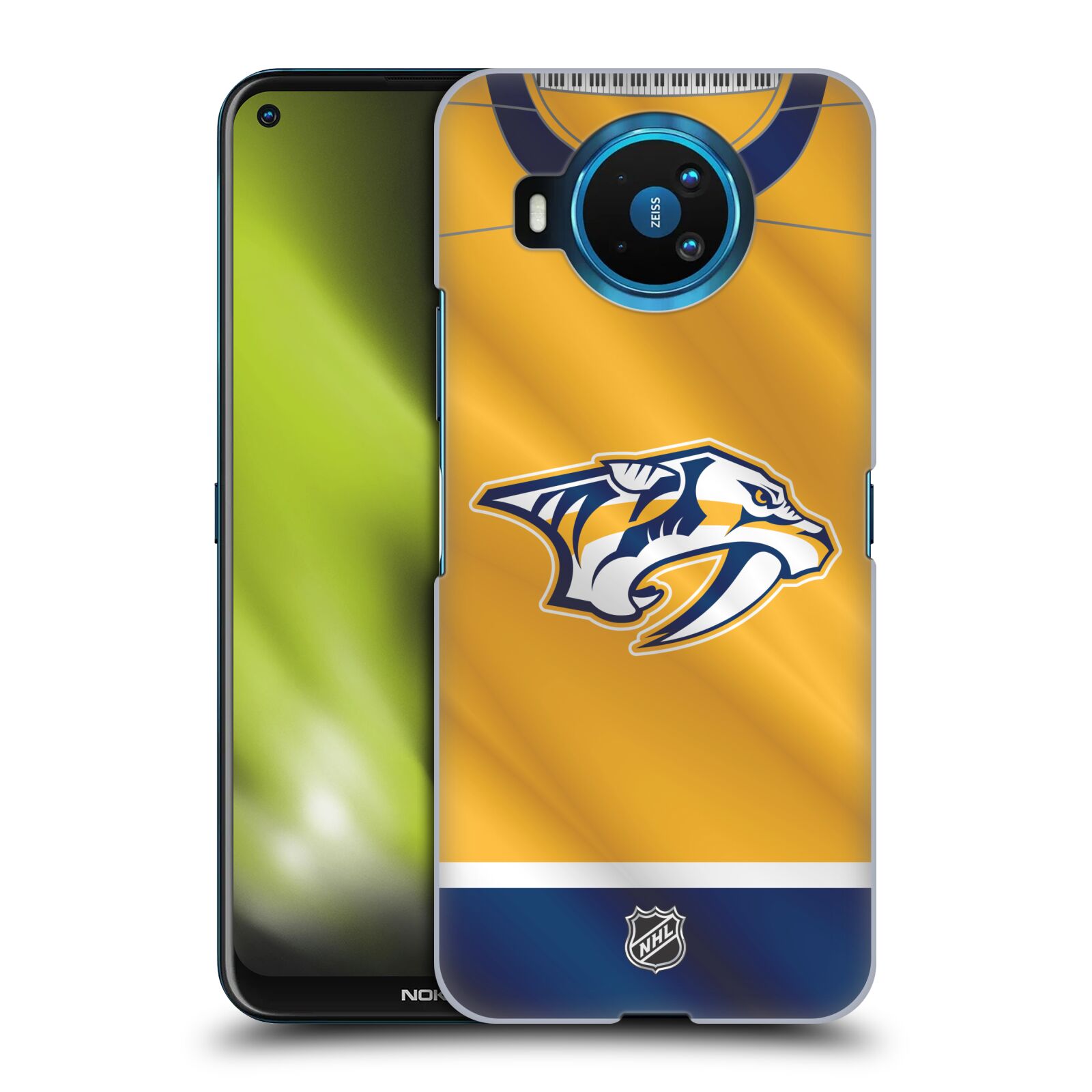 Pouzdro na mobil NOKIA 8.3 - HEAD CASE - Hokej NHL - Nashville Predators - Dres