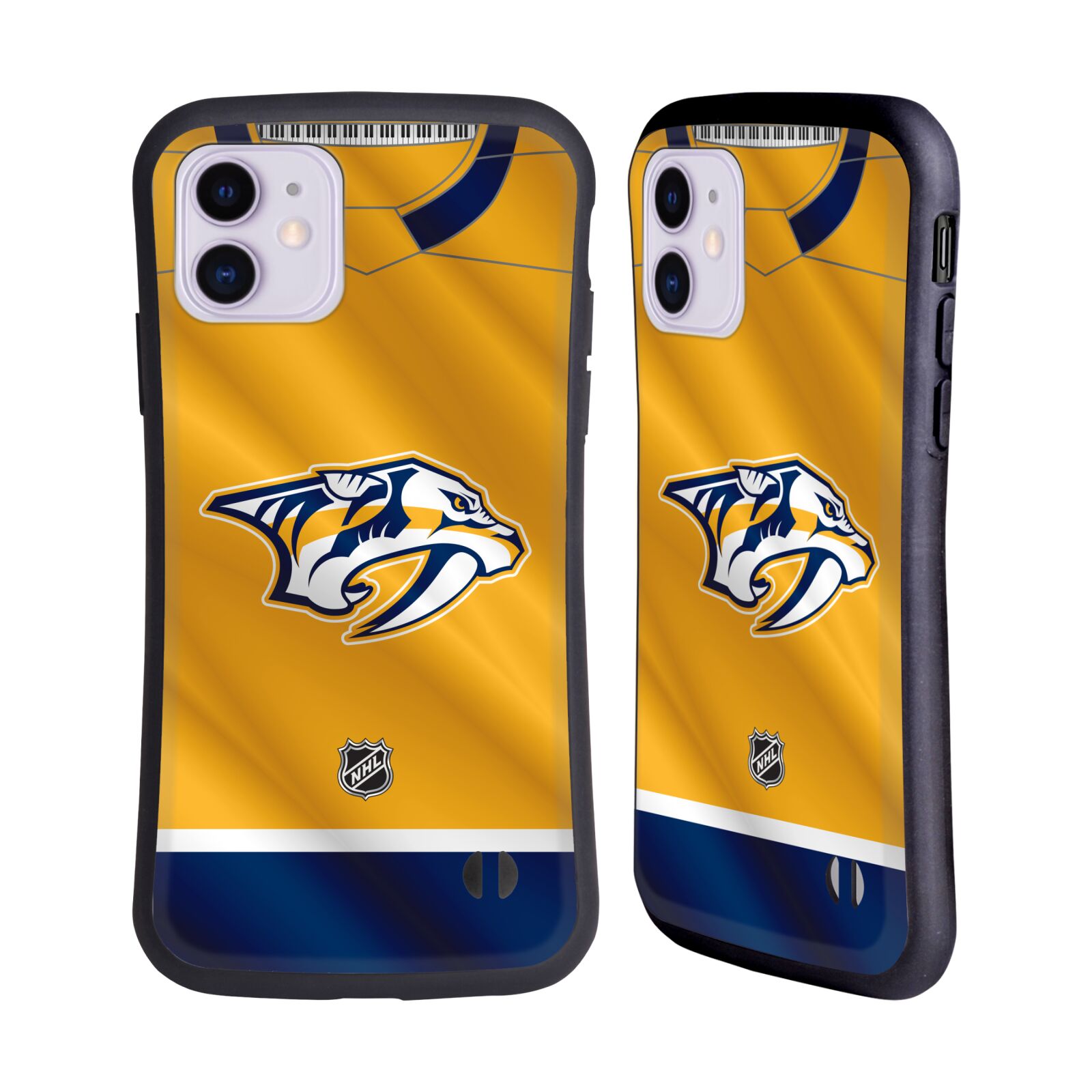 Obal na mobil Apple iPhone 11 - HEAD CASE - NHL - Nashville Predators - dres