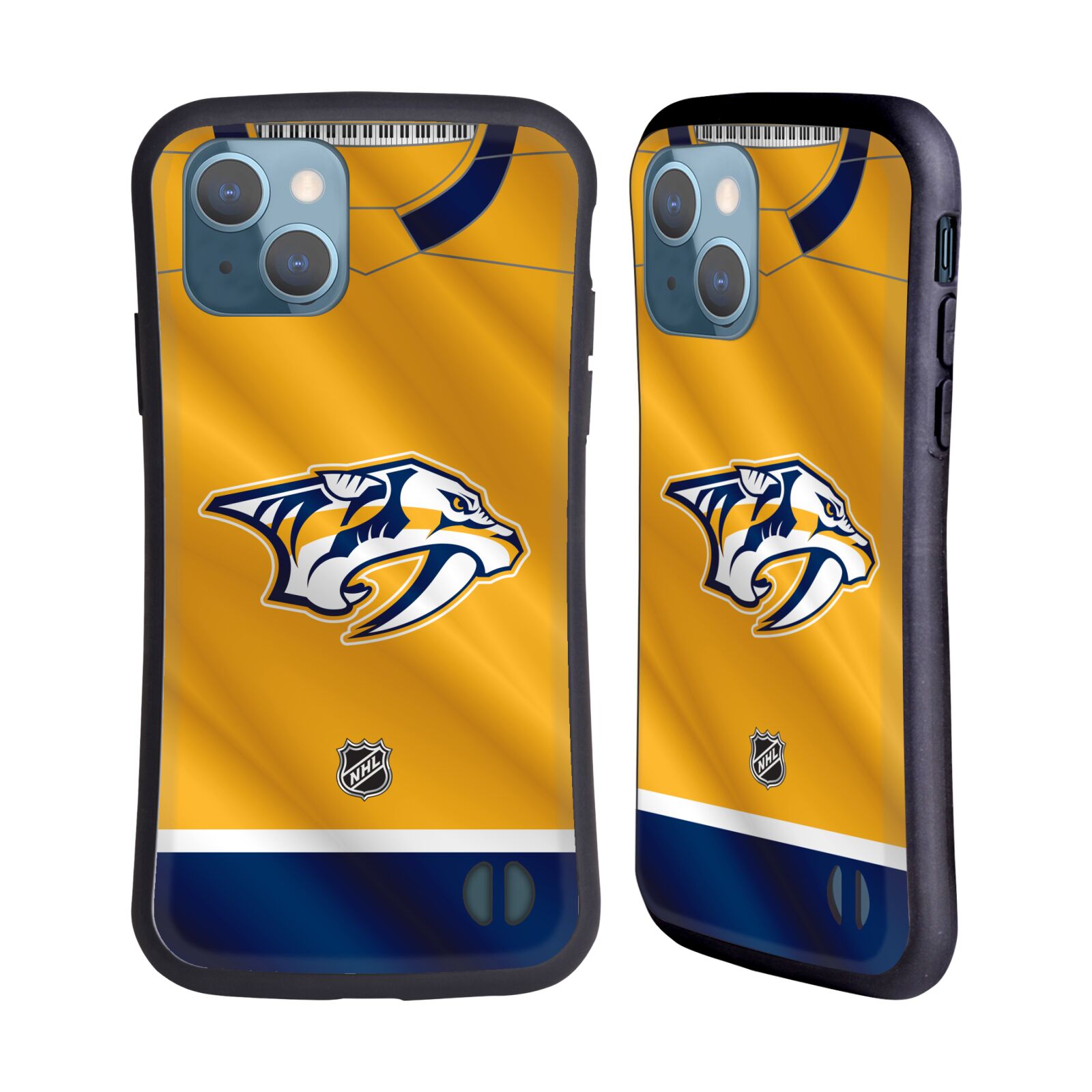 Obal na mobil Apple iPhone 13 - HEAD CASE - NHL - Nashville Predators - dres