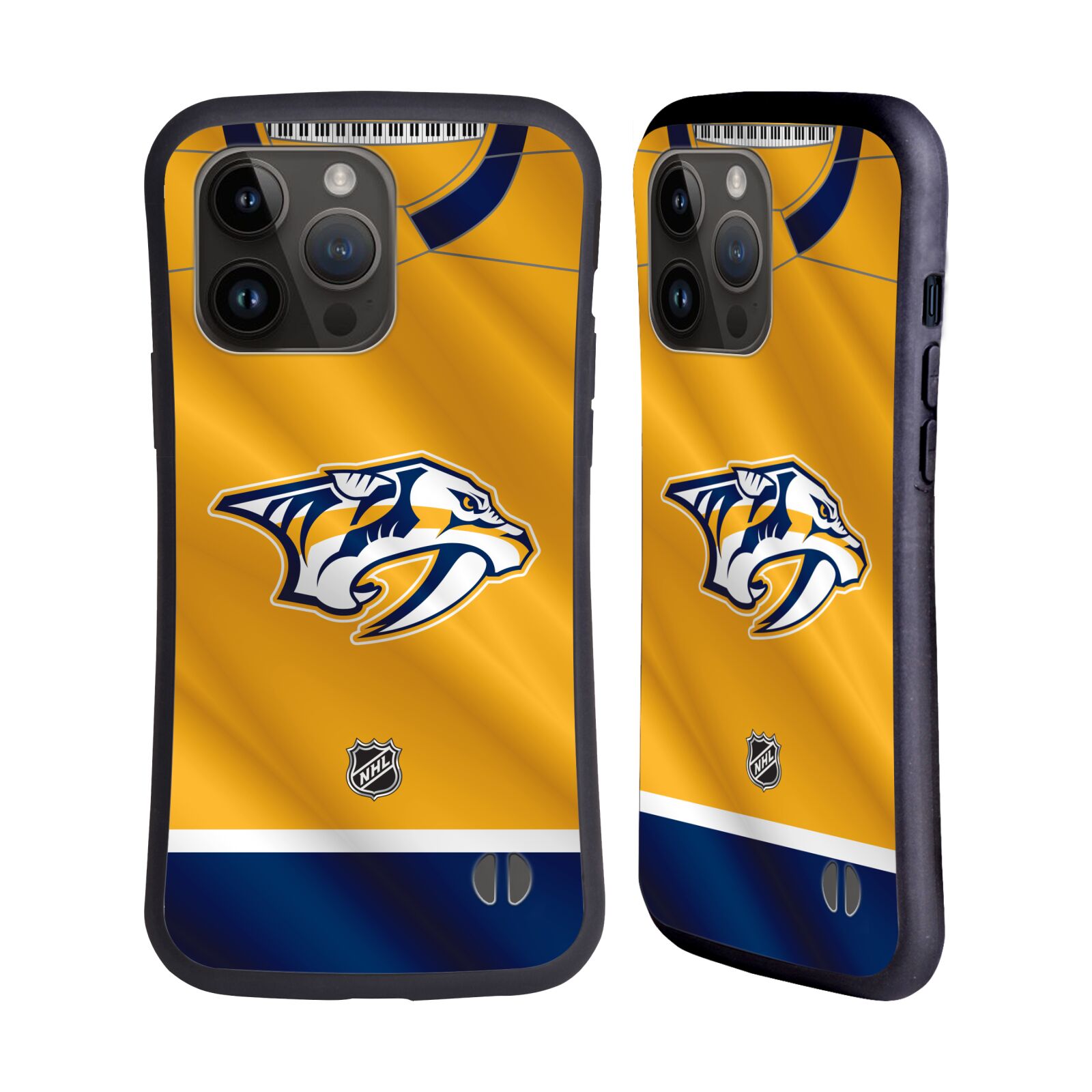 Obal na mobil Apple iPhone 15 PRO MAX - HEAD CASE - NHL - Nashville Predators - dres