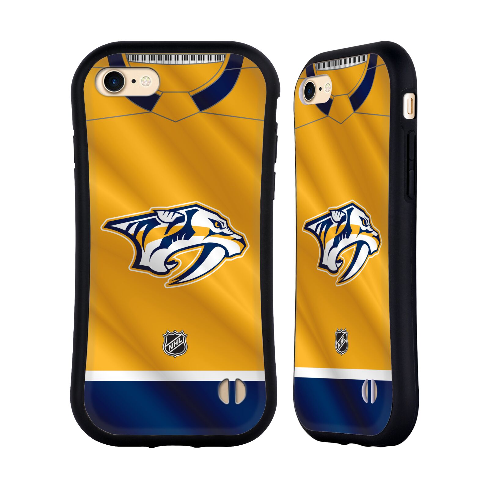 Obal na mobil Apple iPhone 7/8, SE 2020 - HEAD CASE - NHL - Nashville Predators - dres