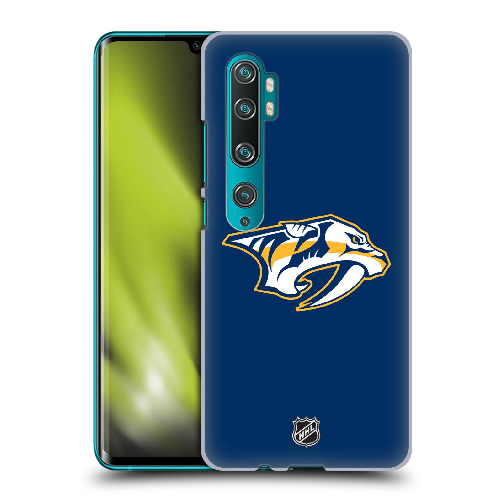 Pouzdro na mobil Xiaomi Mi Note 10 / Mi Note 10 Pro - HEAD CASE - Hokej NHL - Nashville Predators - Velké Logo