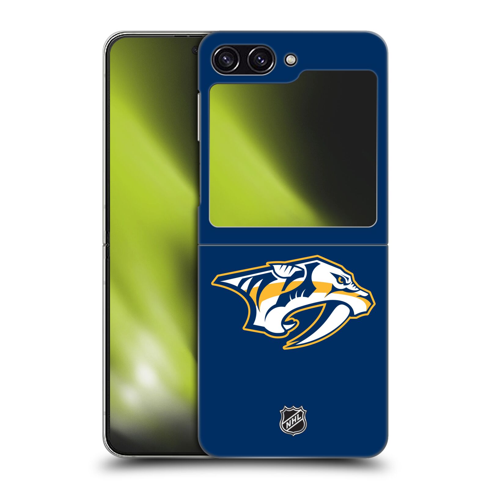 Plastový obal HEAD CASE na mobil Samsung Galaxy Z Flip 5  Hokej NHL - Nashville Predators - Velké Logo