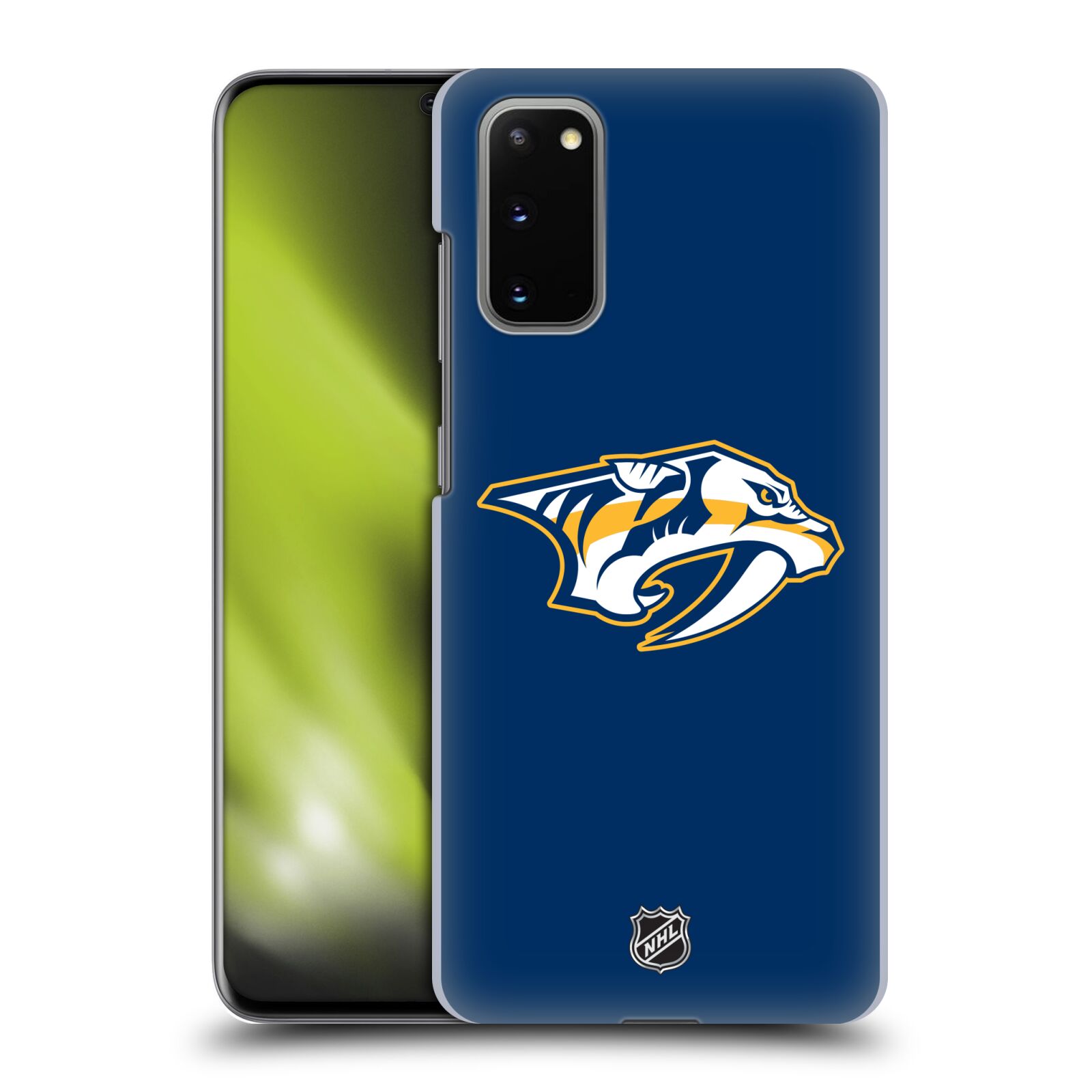 Pouzdro na mobil Samsung Galaxy S20 - HEAD CASE - Hokej NHL - Nashville Predators - Velké Logo