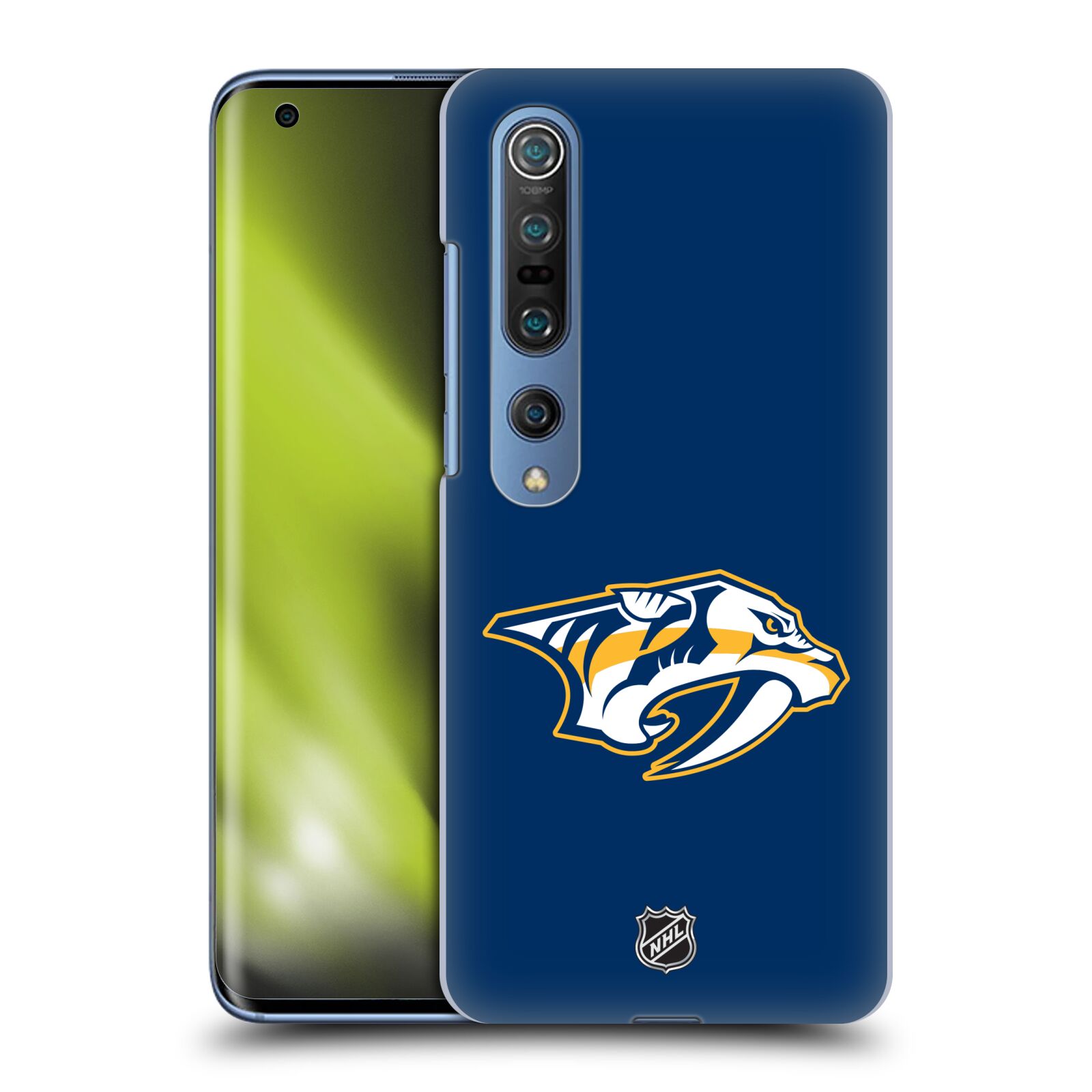 Pouzdro na mobil Xiaomi  Mi 10 5G / Mi 10 5G PRO - HEAD CASE - Hokej NHL - Nashville Predators - Velké Logo