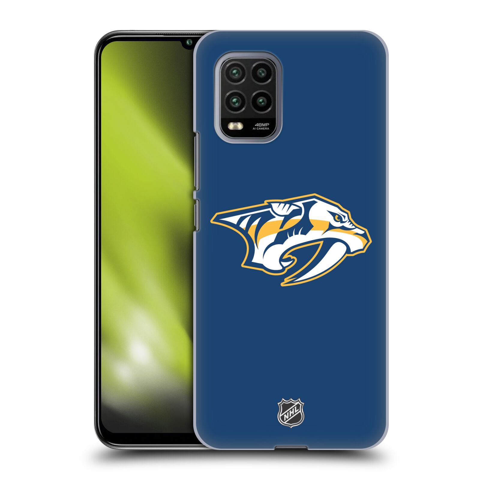 Pouzdro na mobil Xiaomi  Mi 10 LITE / Mi 10 LITE 5G - HEAD CASE - Hokej NHL - Nashville Predators - Velké Logo