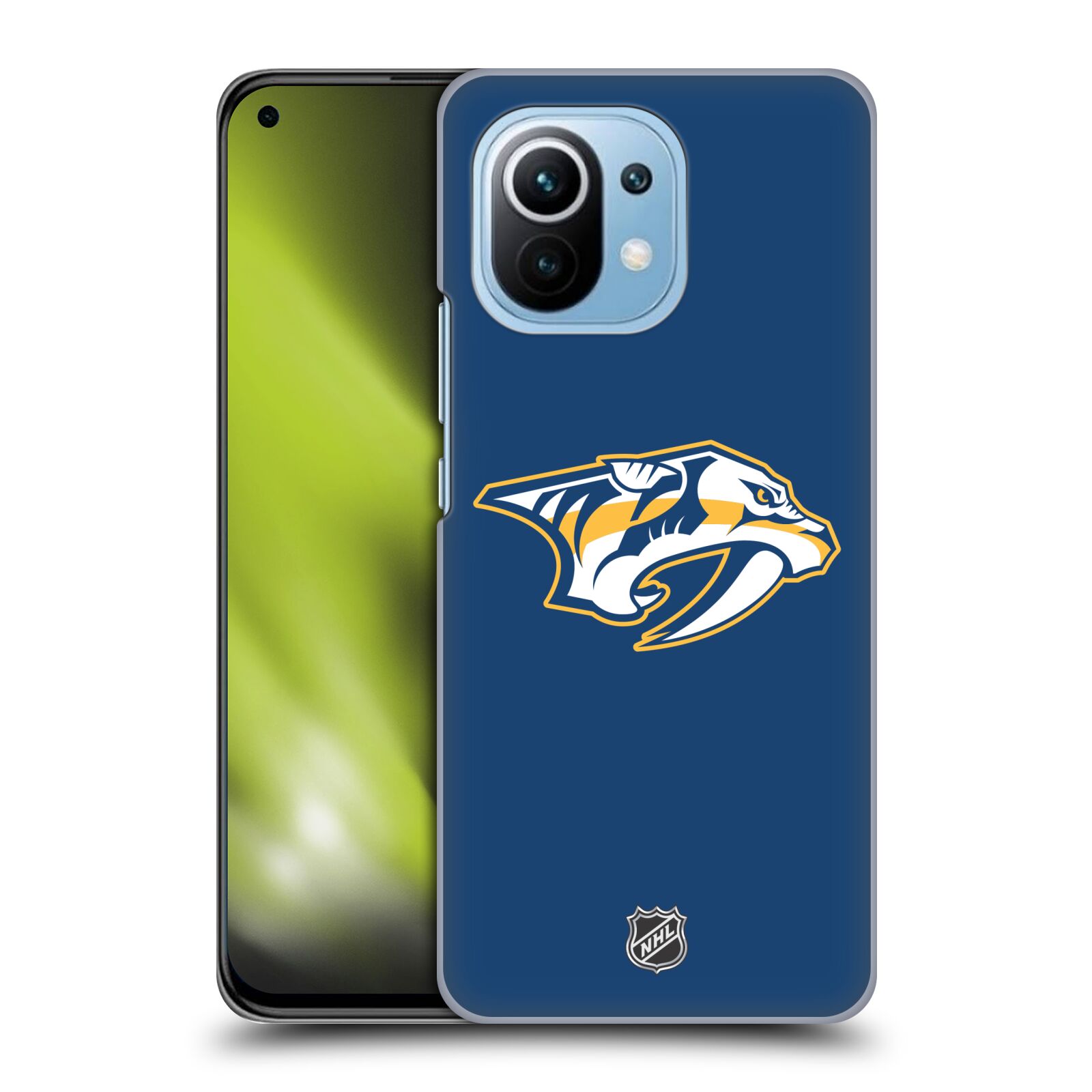 Pouzdro na mobil Xiaomi  Mi 11 - HEAD CASE - Hokej NHL - Nashville Predators - Velké Logo