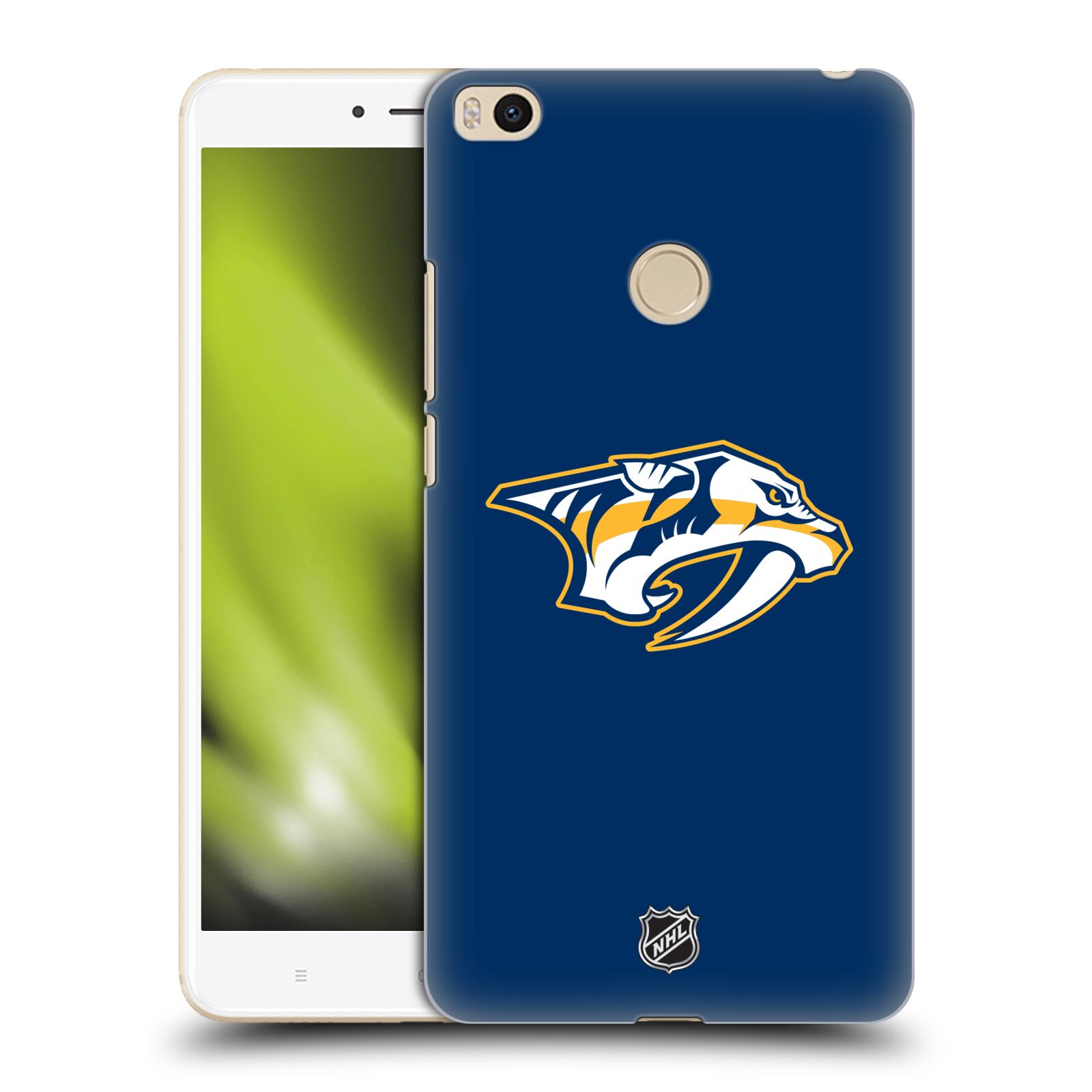 Pouzdro na mobil Xiaomi Mi Max 2 - HEAD CASE - Hokej NHL - Nashville Predators - Velké Logo