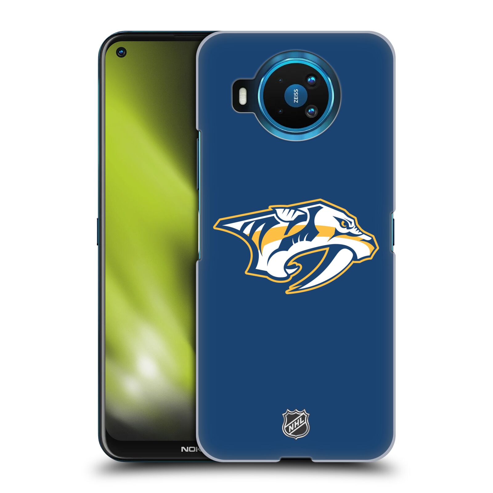 Pouzdro na mobil NOKIA 8.3 - HEAD CASE - Hokej NHL - Nashville Predators - Velké Logo