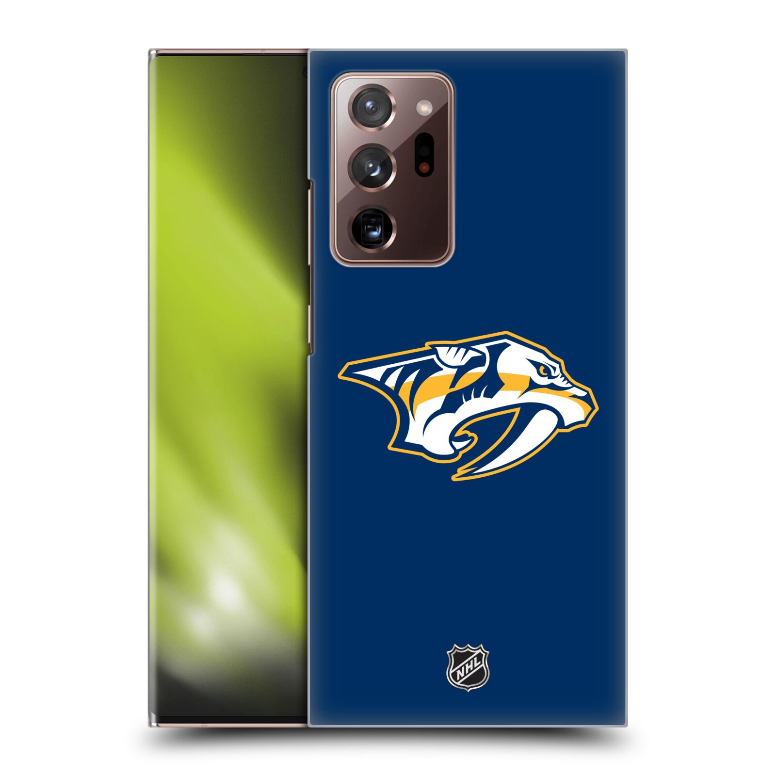 Pouzdro na mobil Samsung Galaxy Note 20 ULTRA - HEAD CASE - Hokej NHL - Nashville Predators - Velké Logo