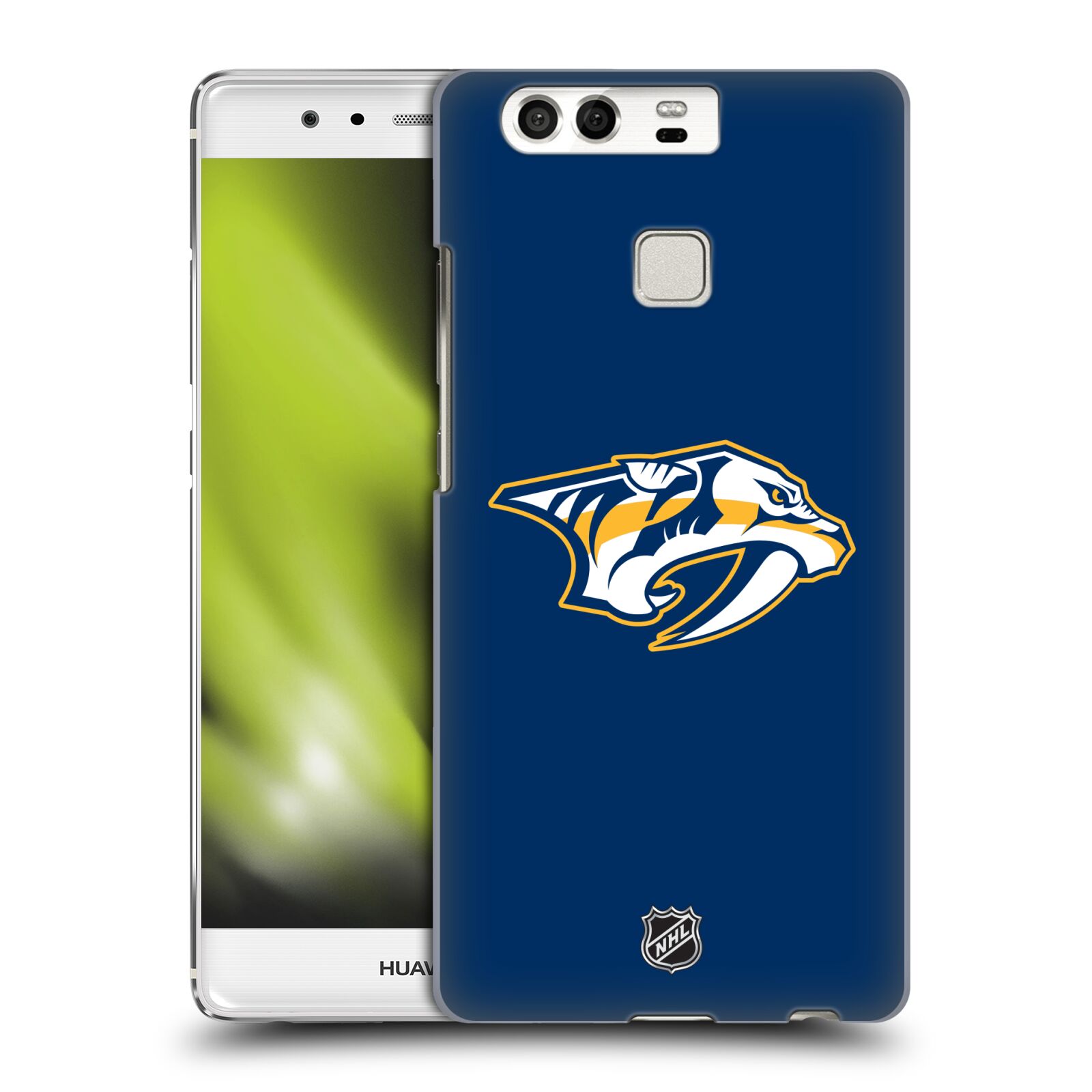Pouzdro na mobil Huawei P9 / P9 DUAL SIM - HEAD CASE - Hokej NHL - Nashville Predators - Velké Logo