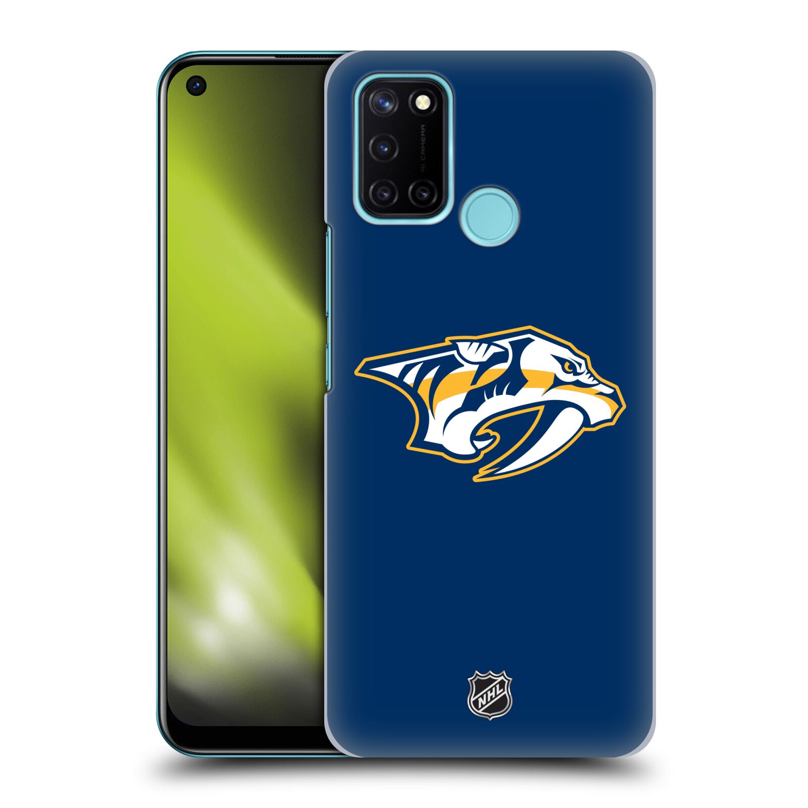 Pouzdro na mobil Realme 7i / Realme C17 - HEAD CASE - Hokej NHL - Nashville Predators - Velké Logo