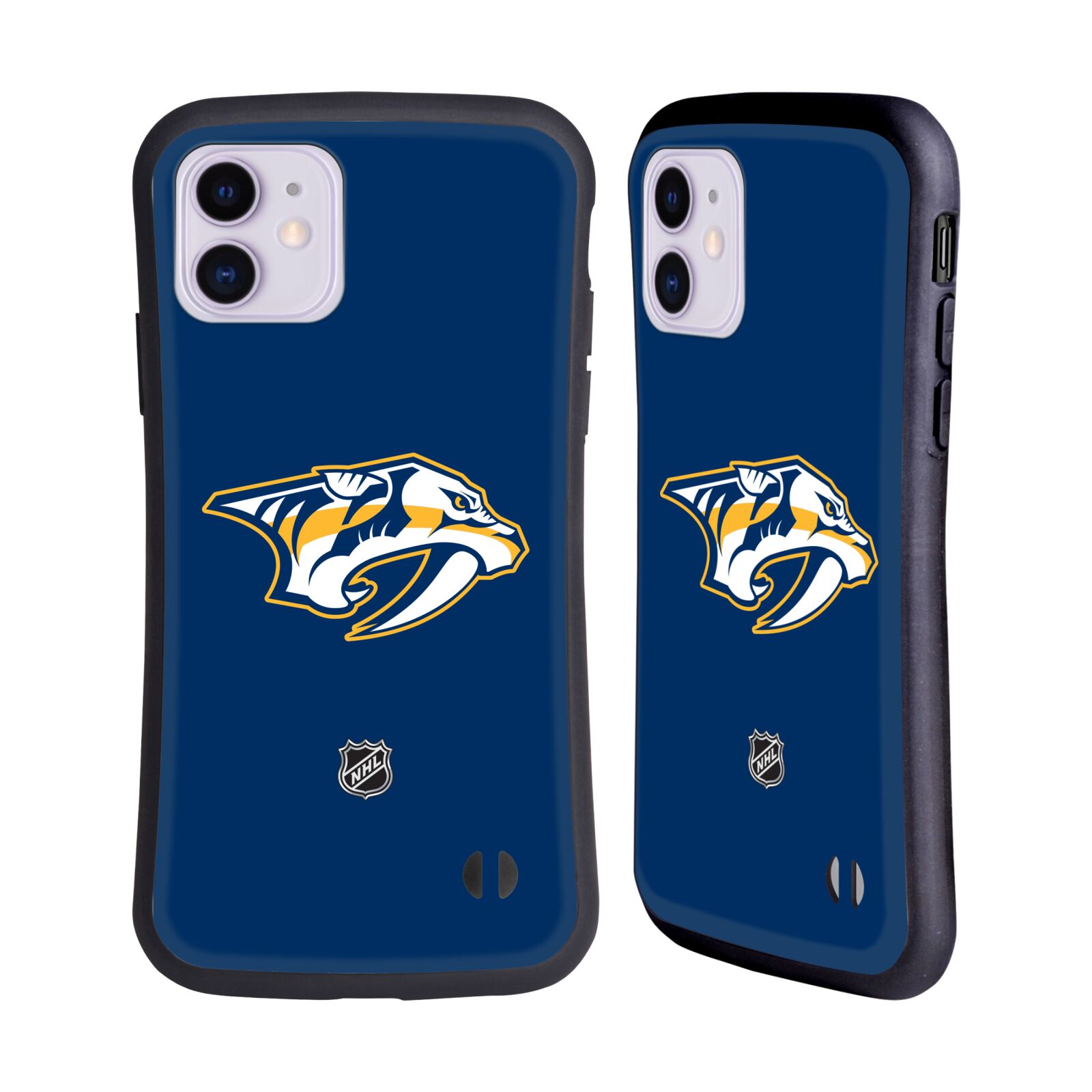 Obal na mobil Apple iPhone 11 - HEAD CASE - NHL - Nashville Predators - znak modré pozadí