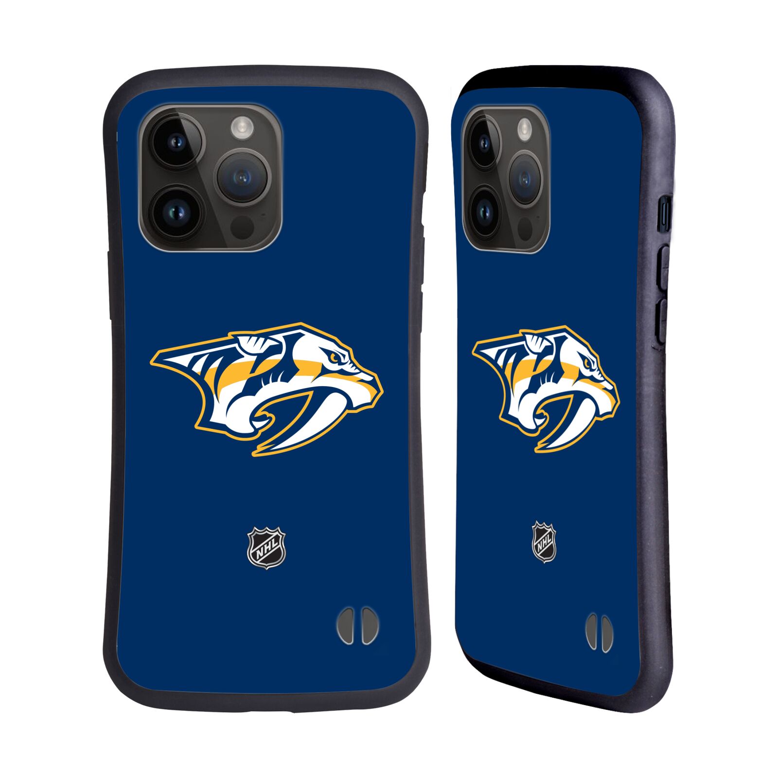 Obal na mobil Apple iPhone 15 PRO MAX - HEAD CASE - NHL - Nashville Predators - znak modré pozadí
