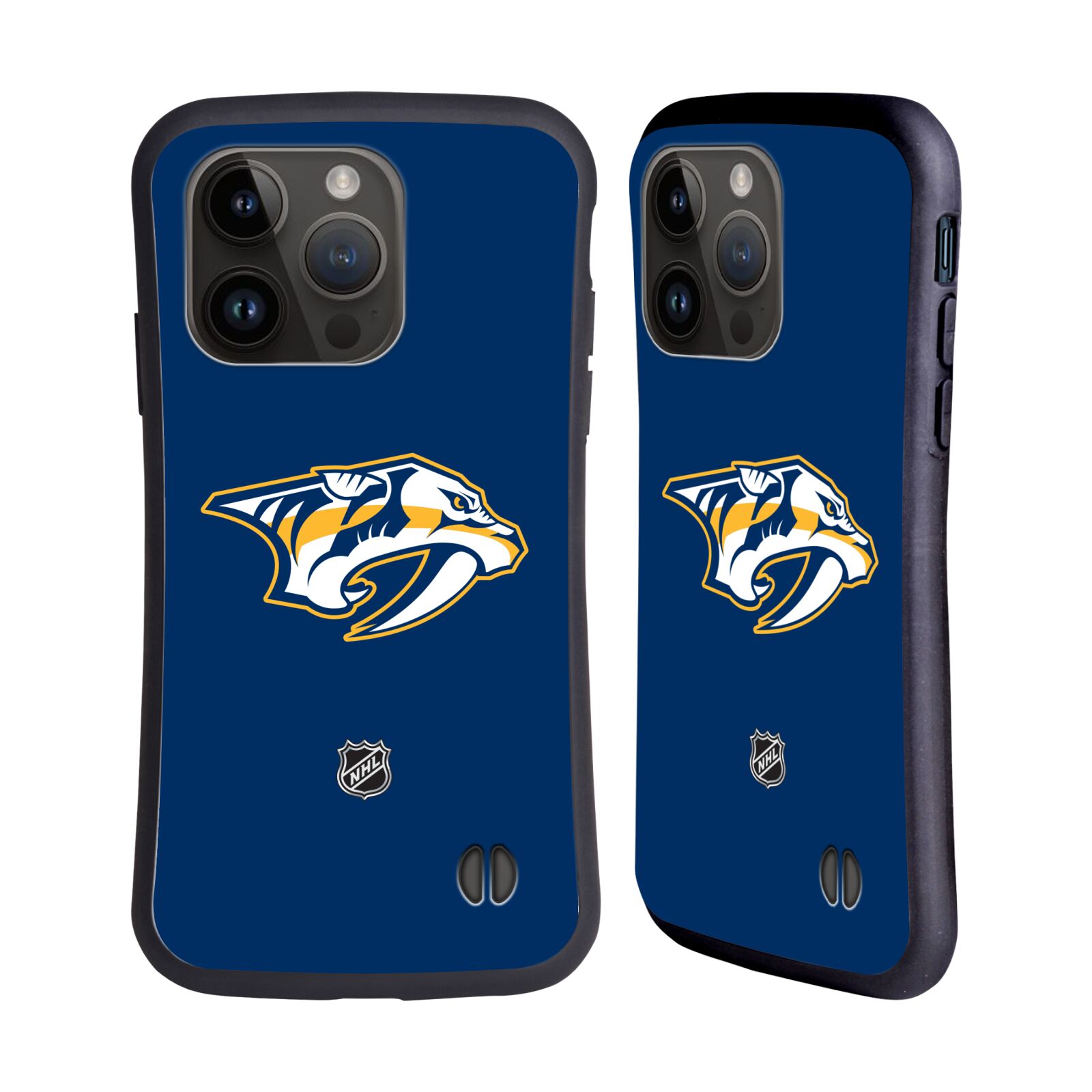 Obal na mobil Apple iPhone 15 PRO - HEAD CASE - NHL - Nashville Predators - znak modré pozadí