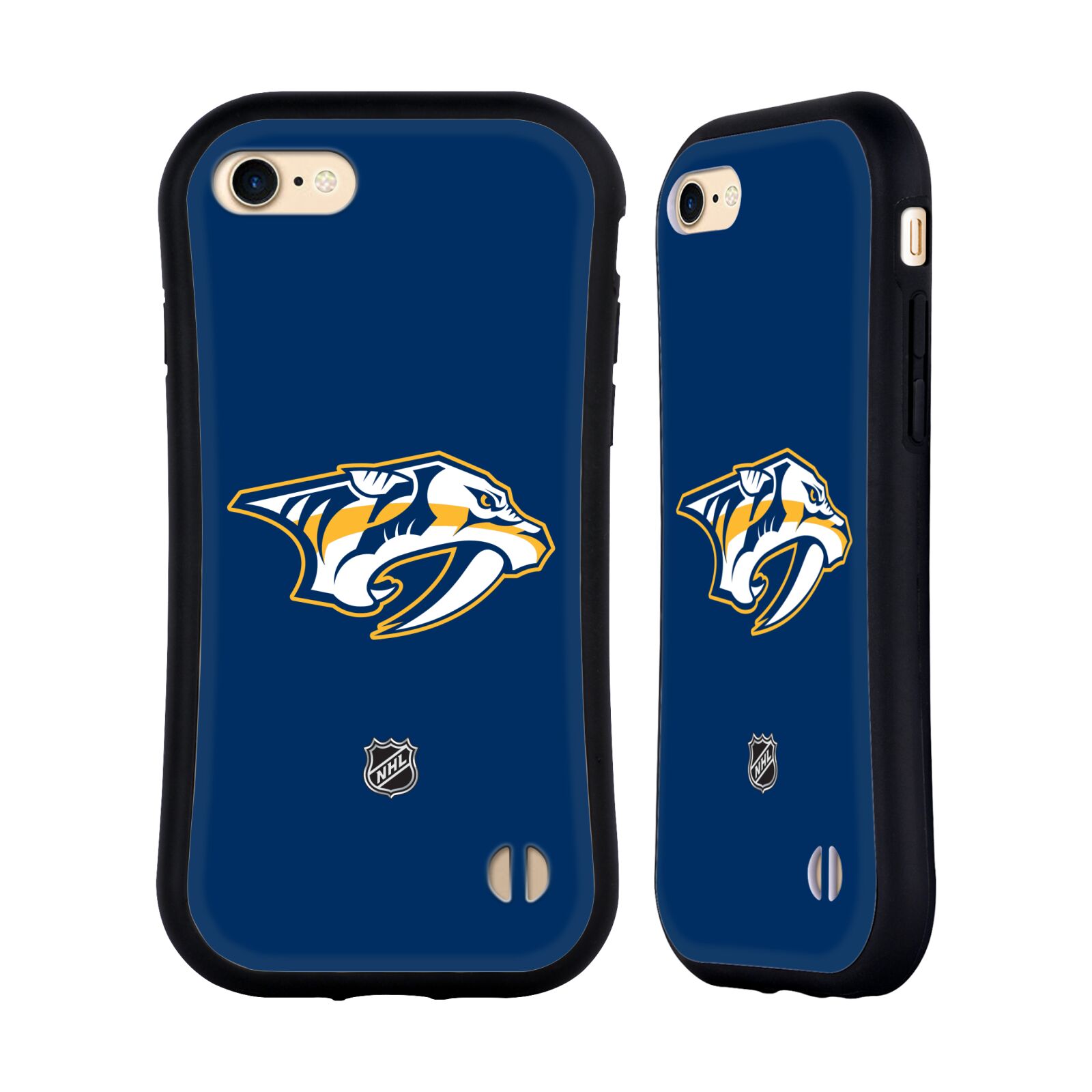Obal na mobil Apple iPhone 7/8, SE 2020 - HEAD CASE - NHL - Nashville Predators - znak modré pozadí