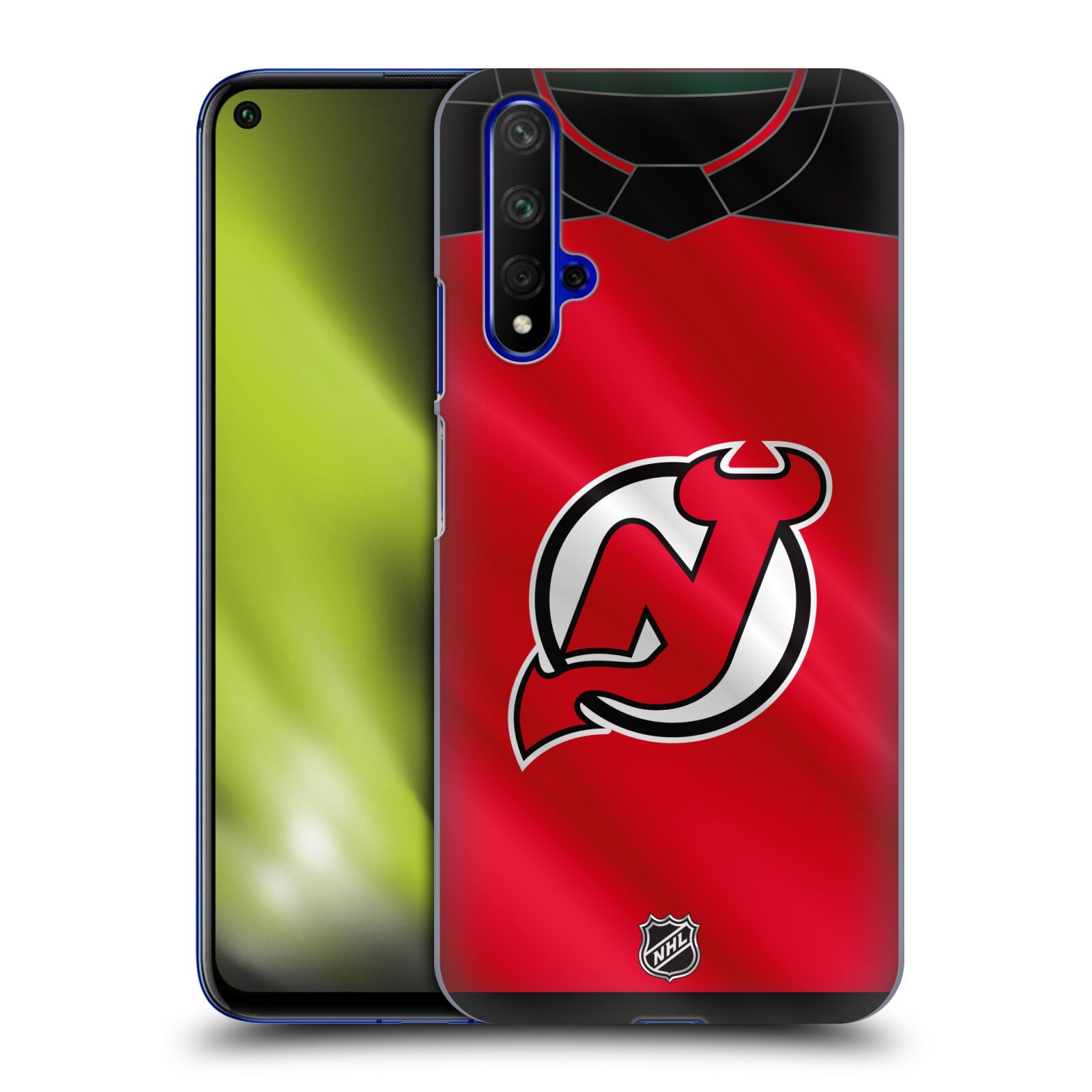 Pouzdro na mobil HONOR 20 - HEAD CASE - Hokej NHL - New Jersey Devils - Dres