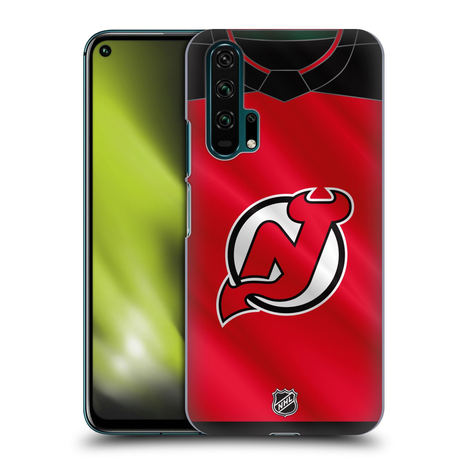 Pouzdro na mobil HONOR 20 PRO - HEAD CASE - Hokej NHL - New Jersey Devils - Dres