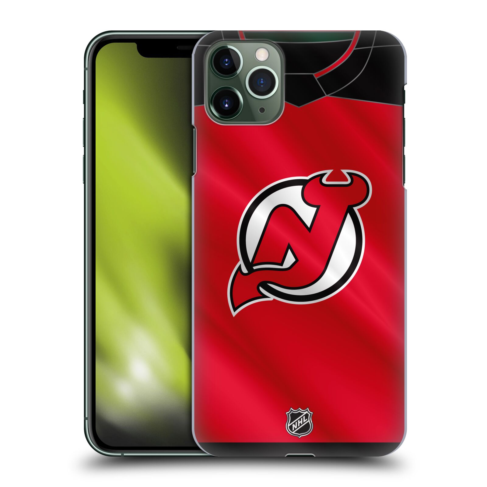 Pouzdro na mobil Apple Iphone 11 PRO MAX - HEAD CASE - Hokej NHL - New Jersey Devils - Dres