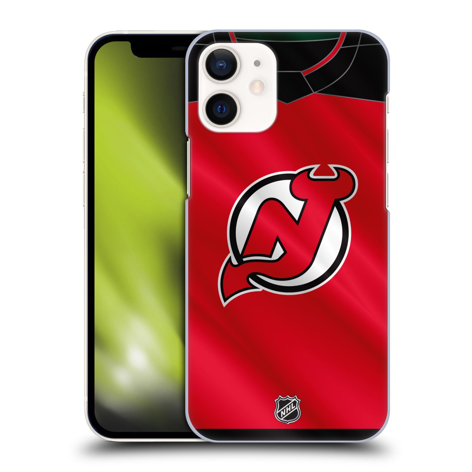 Pouzdro na mobil Apple Iphone 12 MINI - HEAD CASE - Hokej NHL - New Jersey Devils - Dres