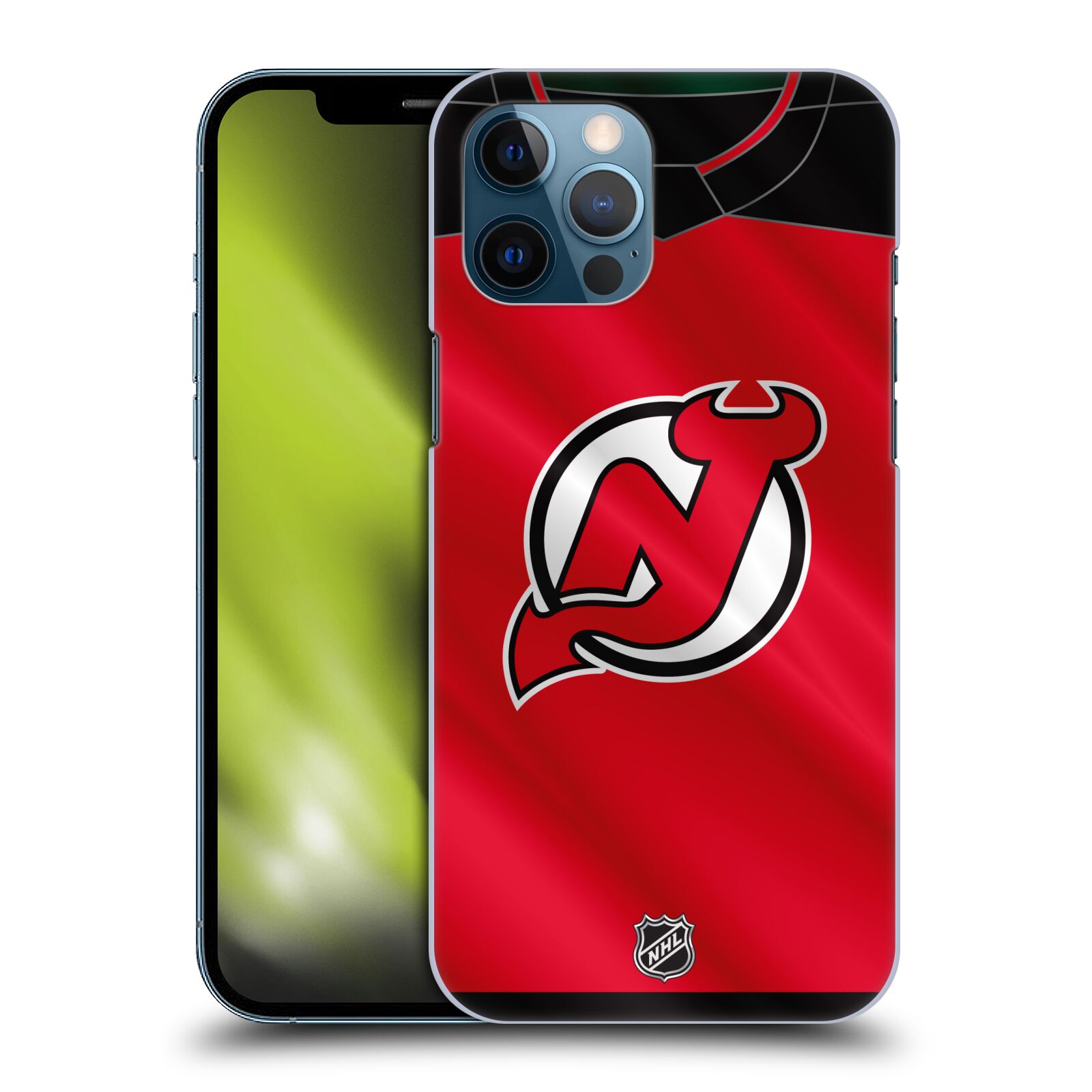Pouzdro na mobil Apple Iphone 12 PRO MAX - HEAD CASE - Hokej NHL - New Jersey Devils - Dres