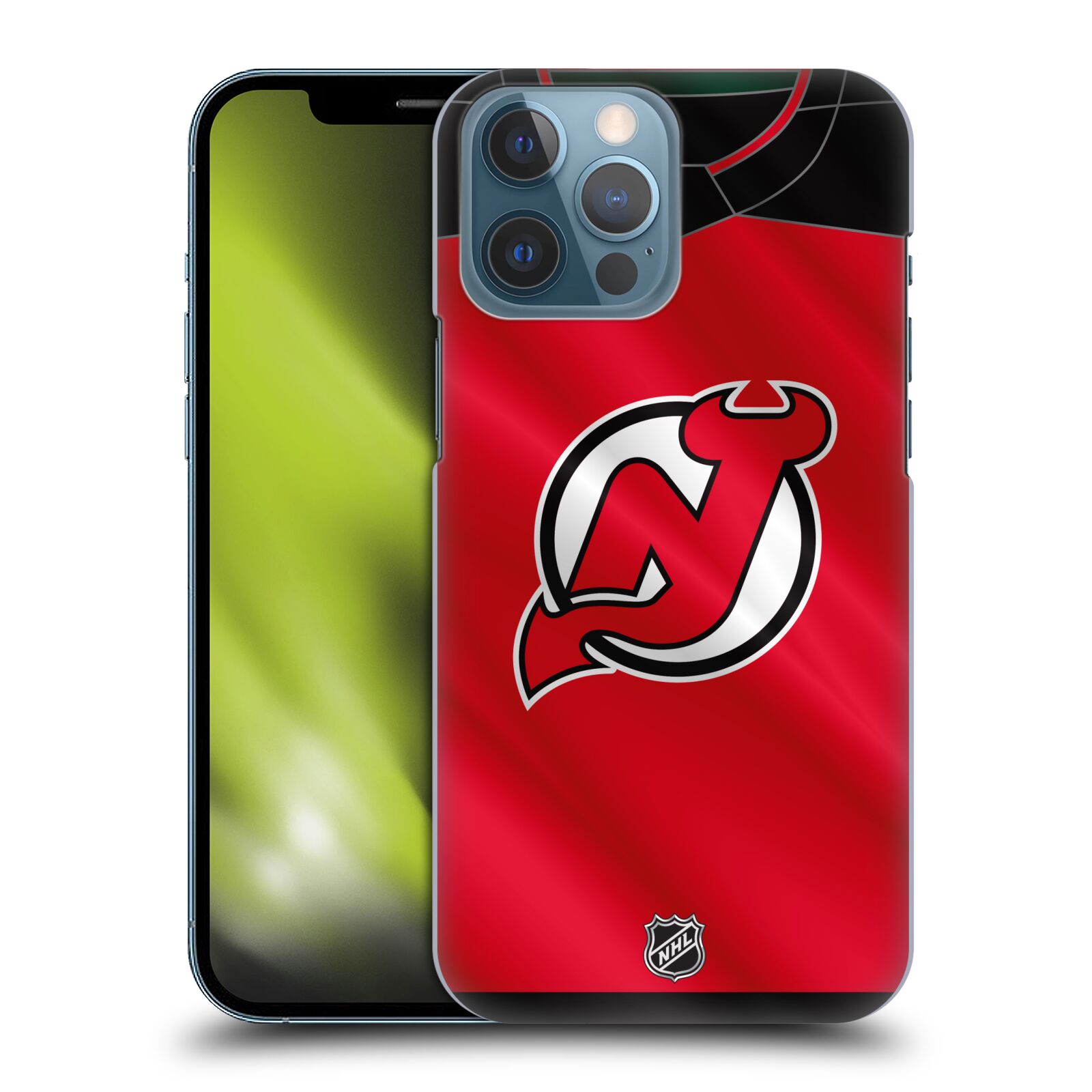 Pouzdro na mobil Apple Iphone 13 PRO MAX - HEAD CASE - Hokej NHL - New Jersey Devils - Dres