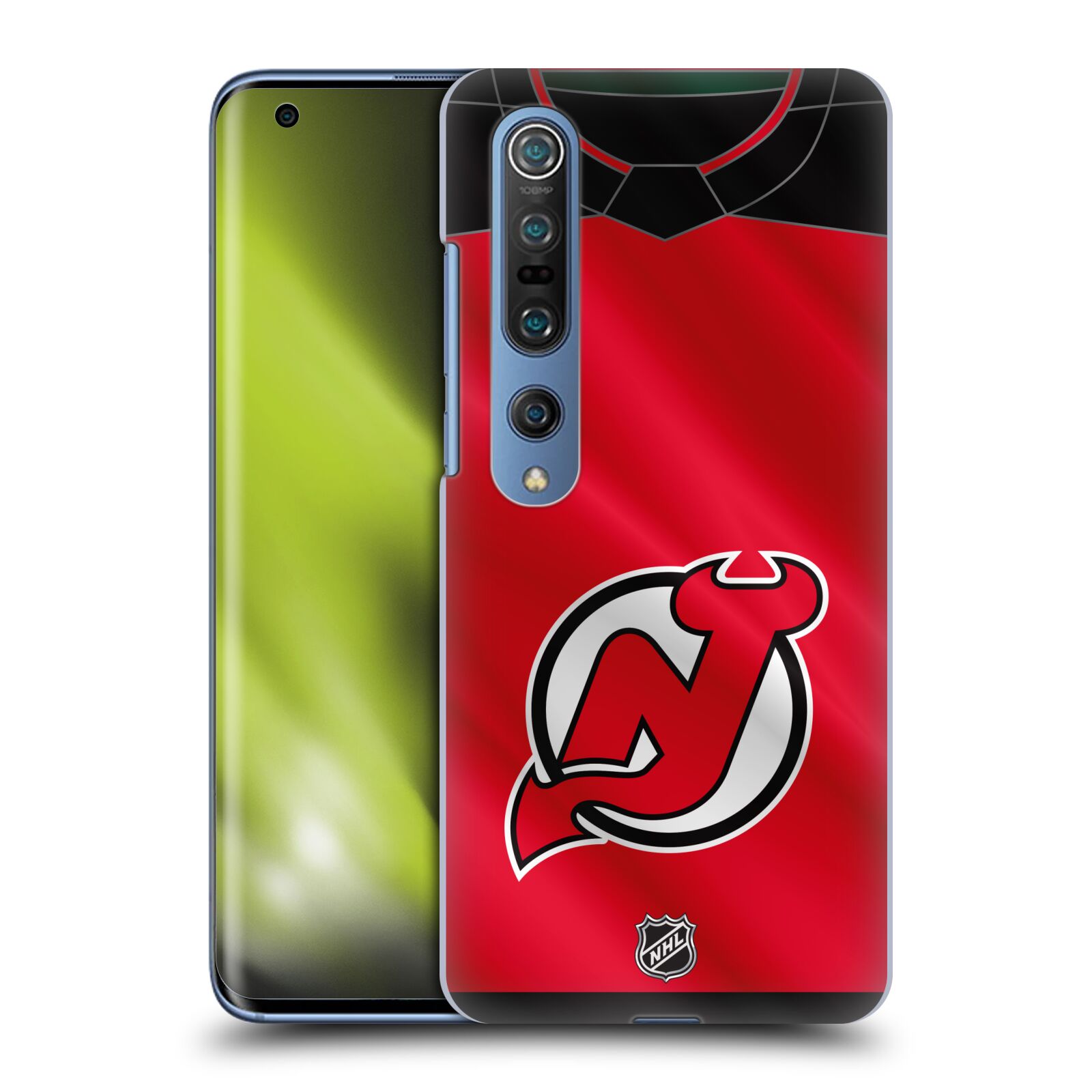 Pouzdro na mobil Xiaomi  Mi 10 5G / Mi 10 5G PRO - HEAD CASE - Hokej NHL - New Jersey Devils - Dres