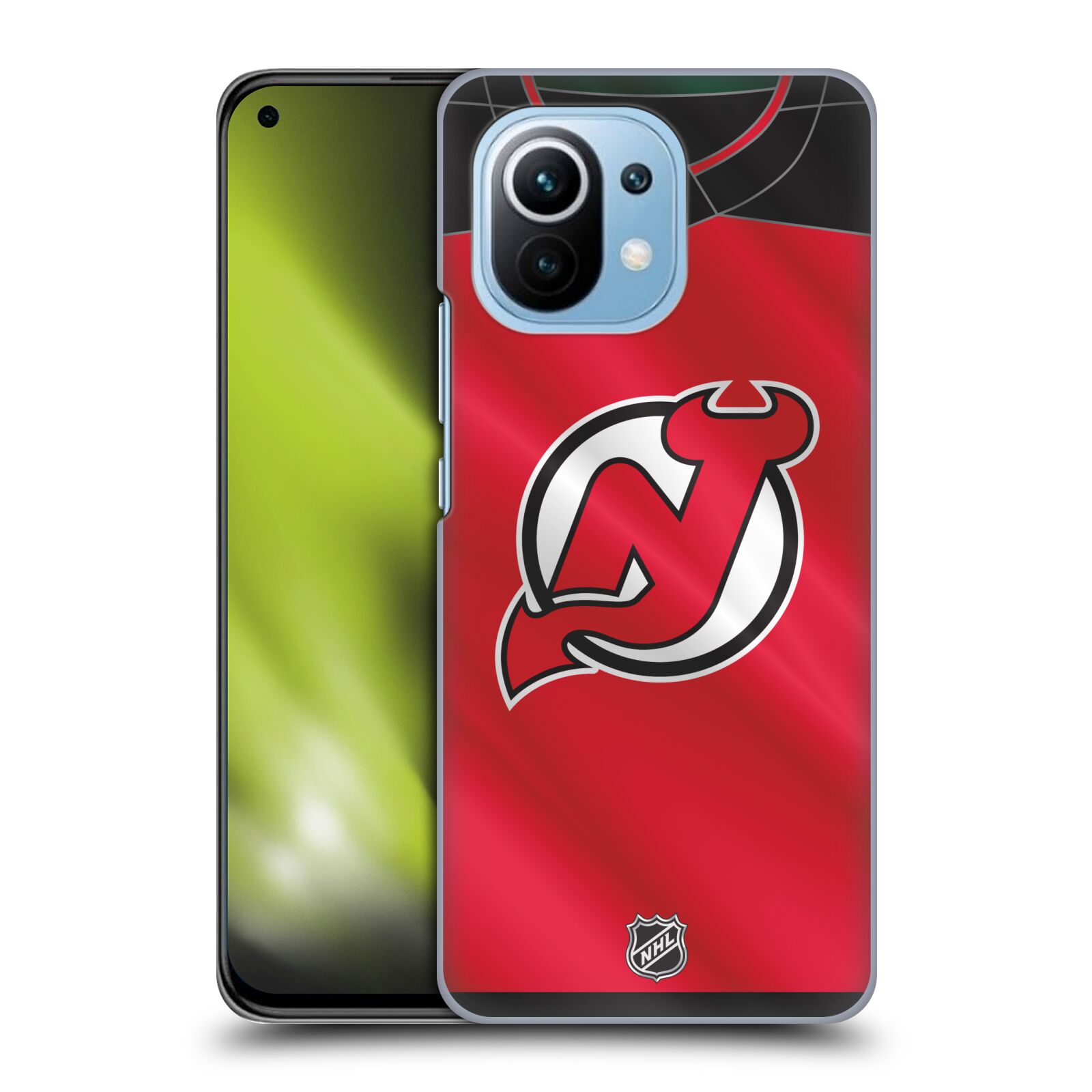 Pouzdro na mobil Xiaomi  Mi 11 - HEAD CASE - Hokej NHL - New Jersey Devils - Dres