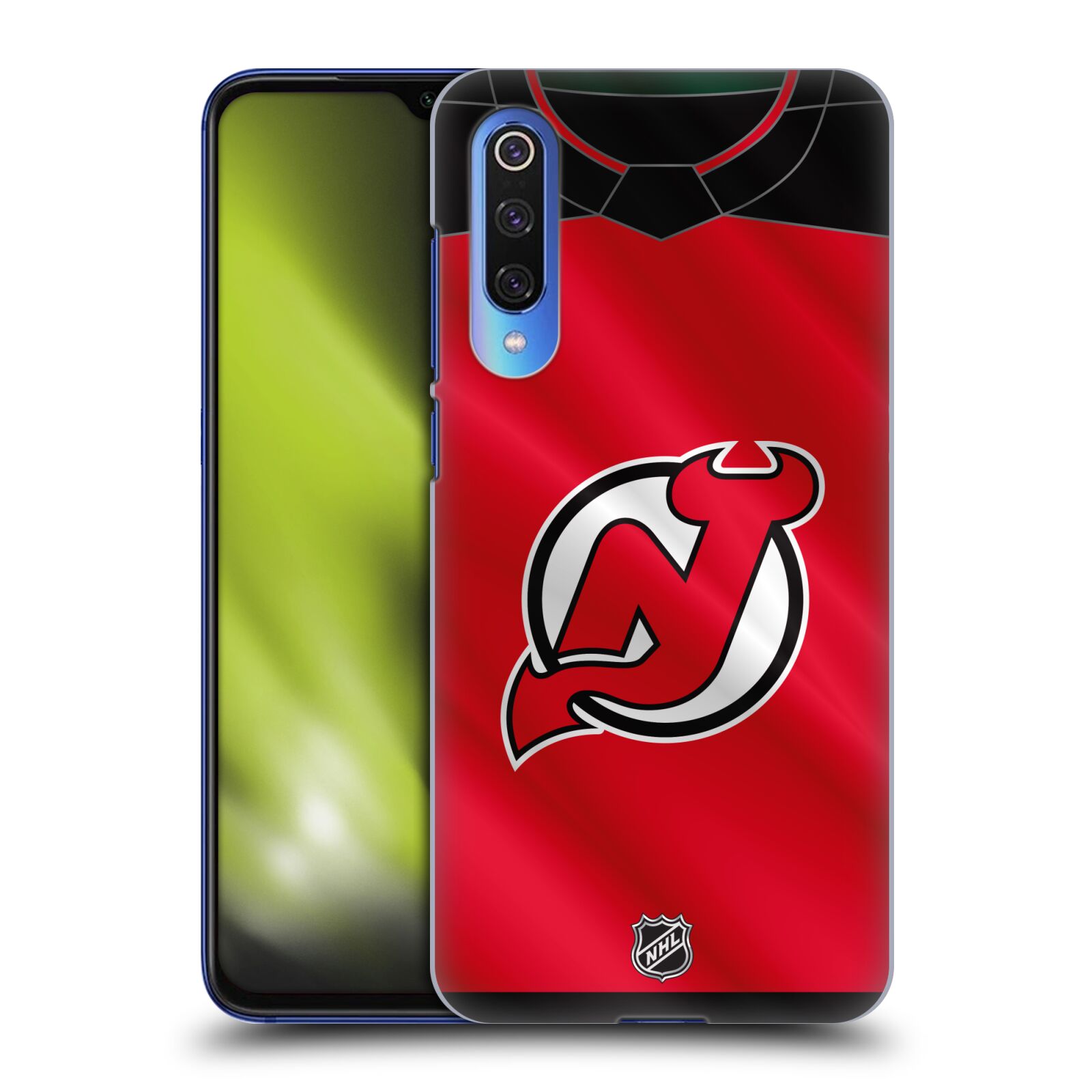 Pouzdro na mobil Xiaomi  Mi 9 SE - HEAD CASE - Hokej NHL - New Jersey Devils - Dres