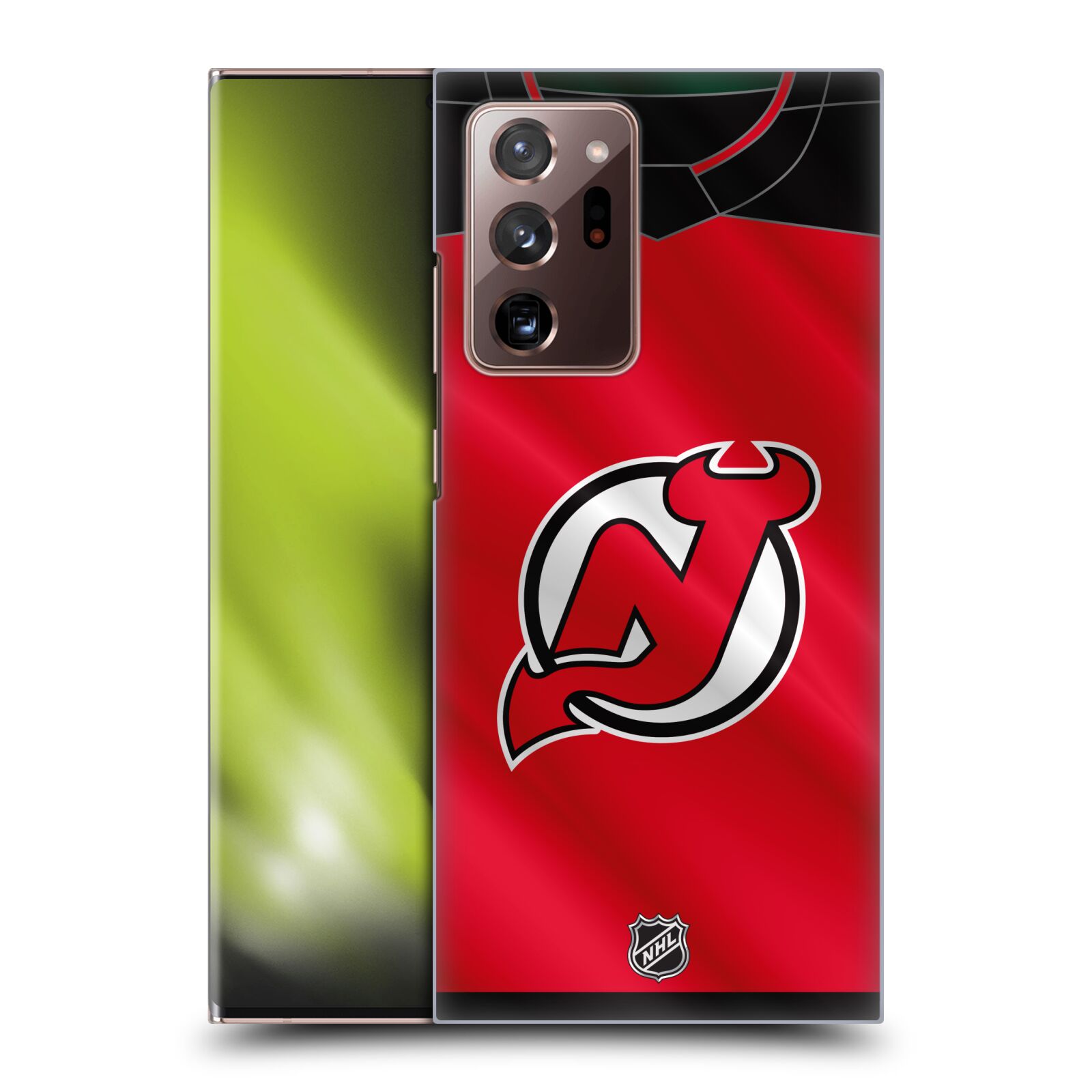 Pouzdro na mobil Samsung Galaxy Note 20 ULTRA - HEAD CASE - Hokej NHL - New Jersey Devils - Dres