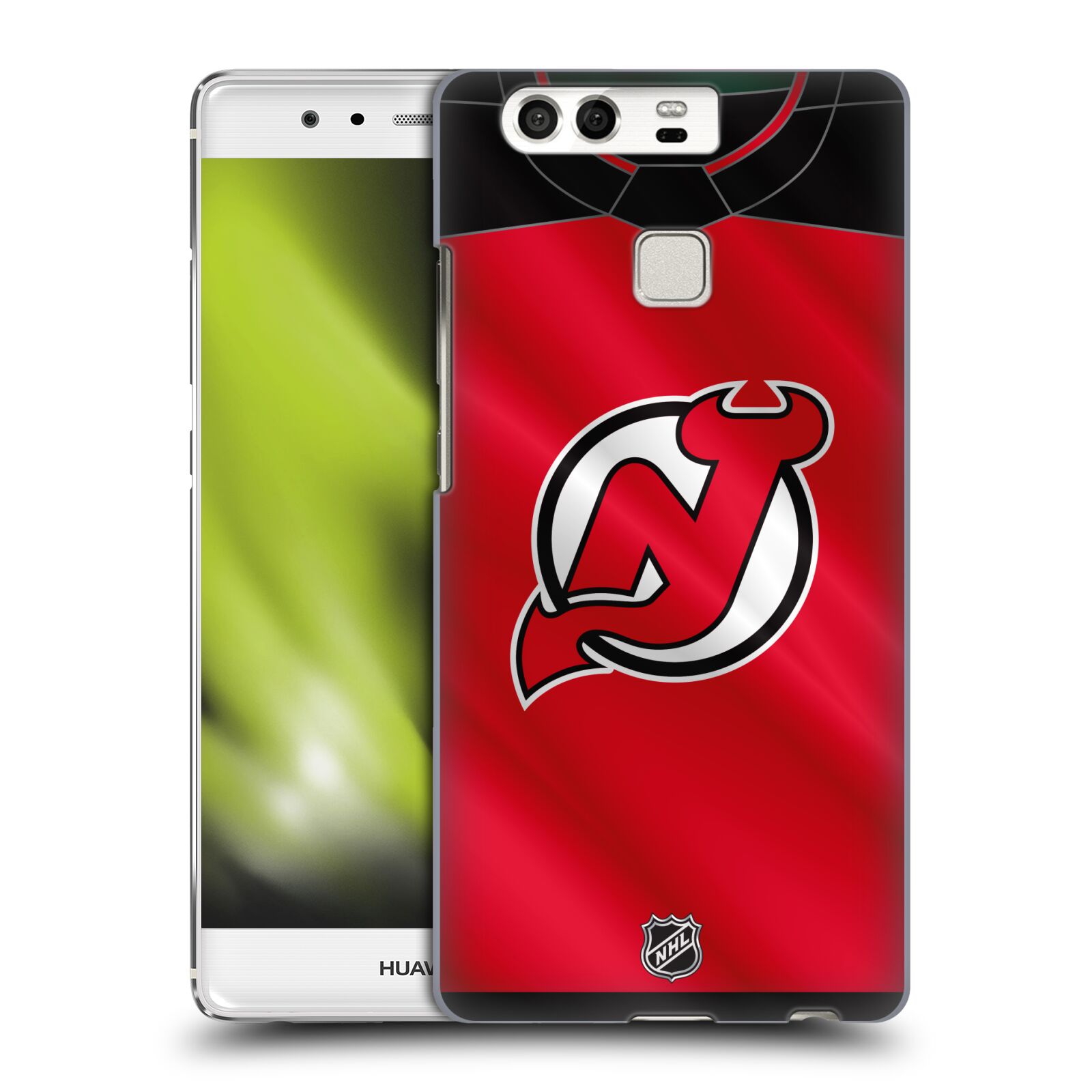 Pouzdro na mobil Huawei P9 / P9 DUAL SIM - HEAD CASE - Hokej NHL - New Jersey Devils - Dres
