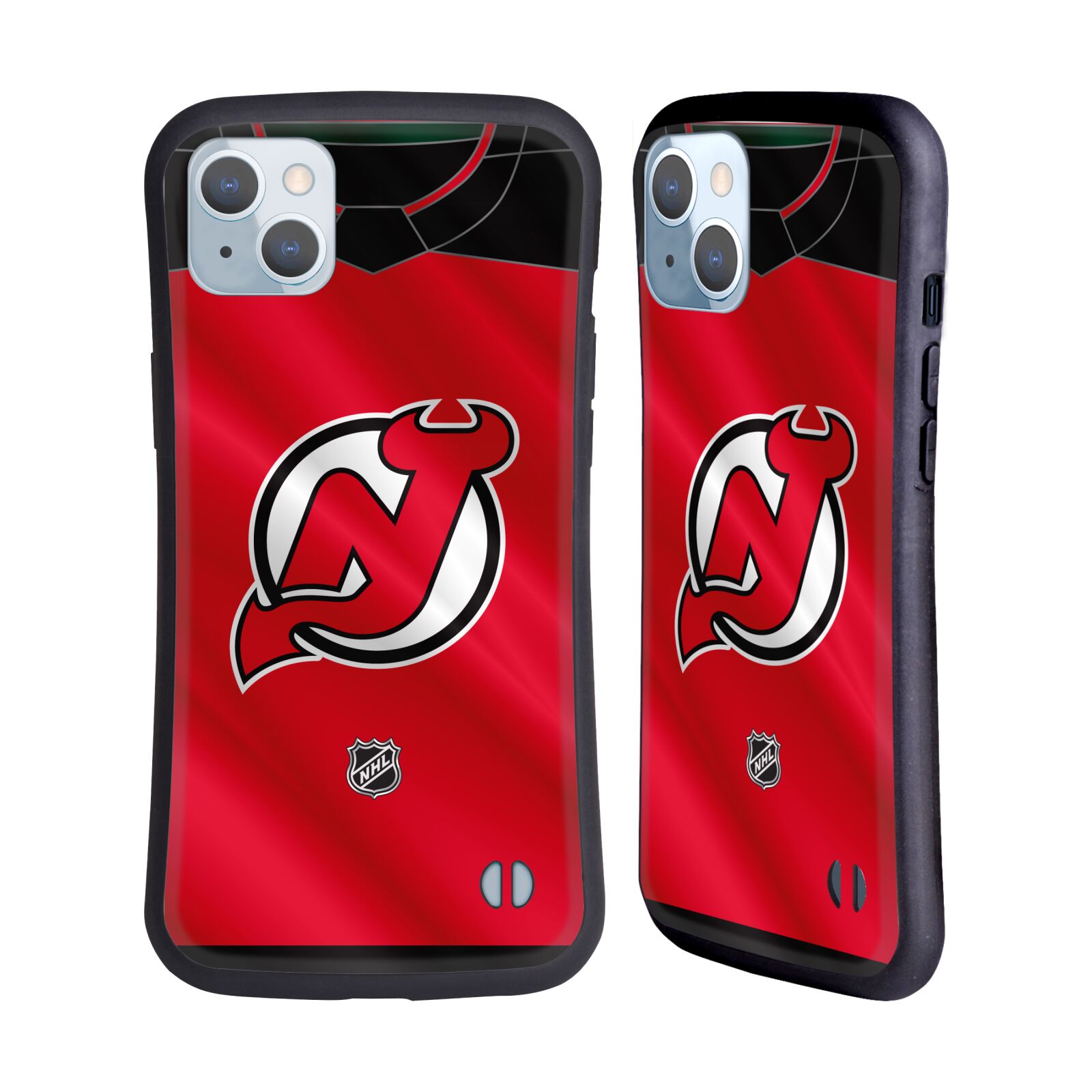 Obal na mobil Apple iPhone 14 PLUS - HEAD CASE - NHL - New Jersey Devils - dres