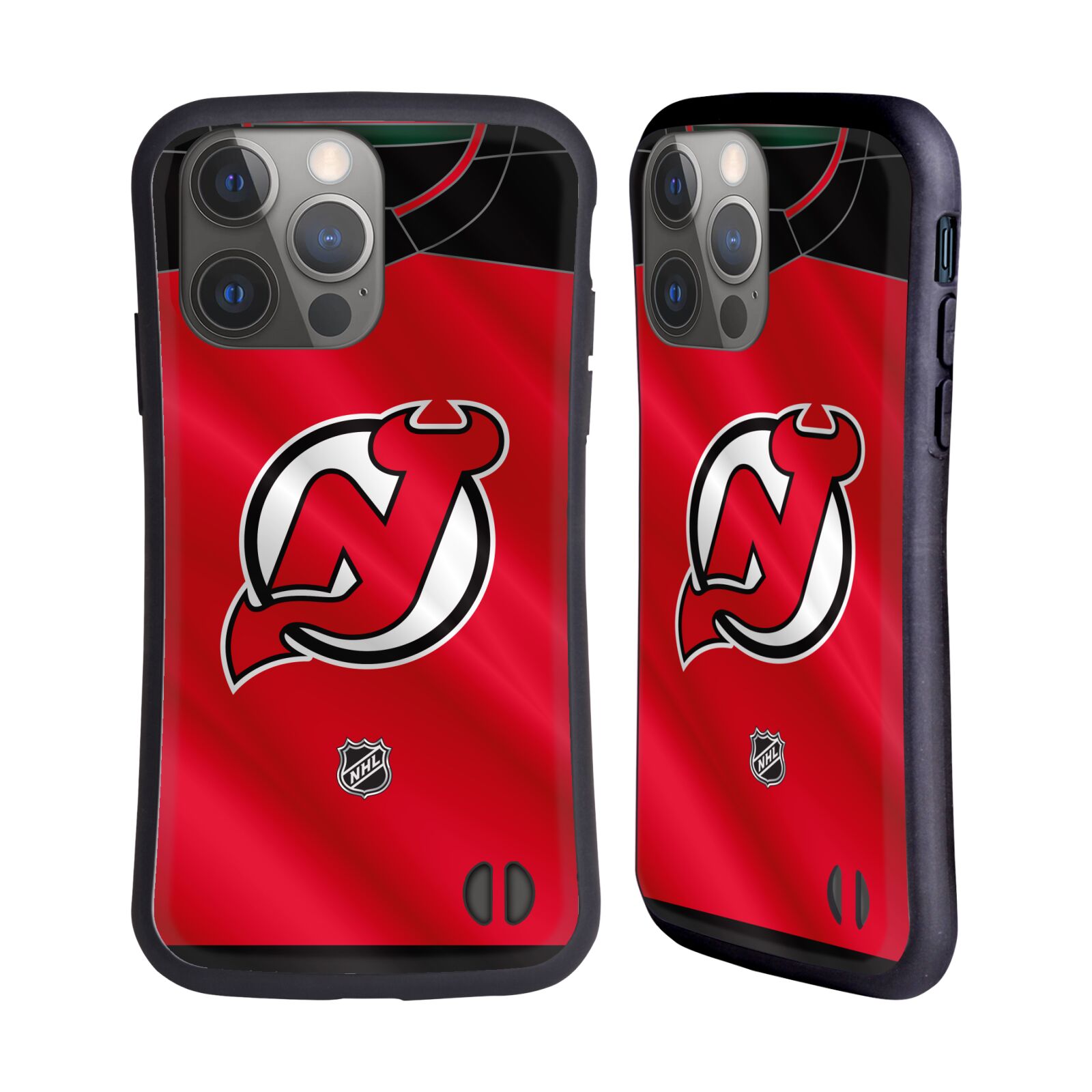 Obal na mobil Apple iPhone 14 PRO - HEAD CASE - NHL - New Jersey Devils - dres