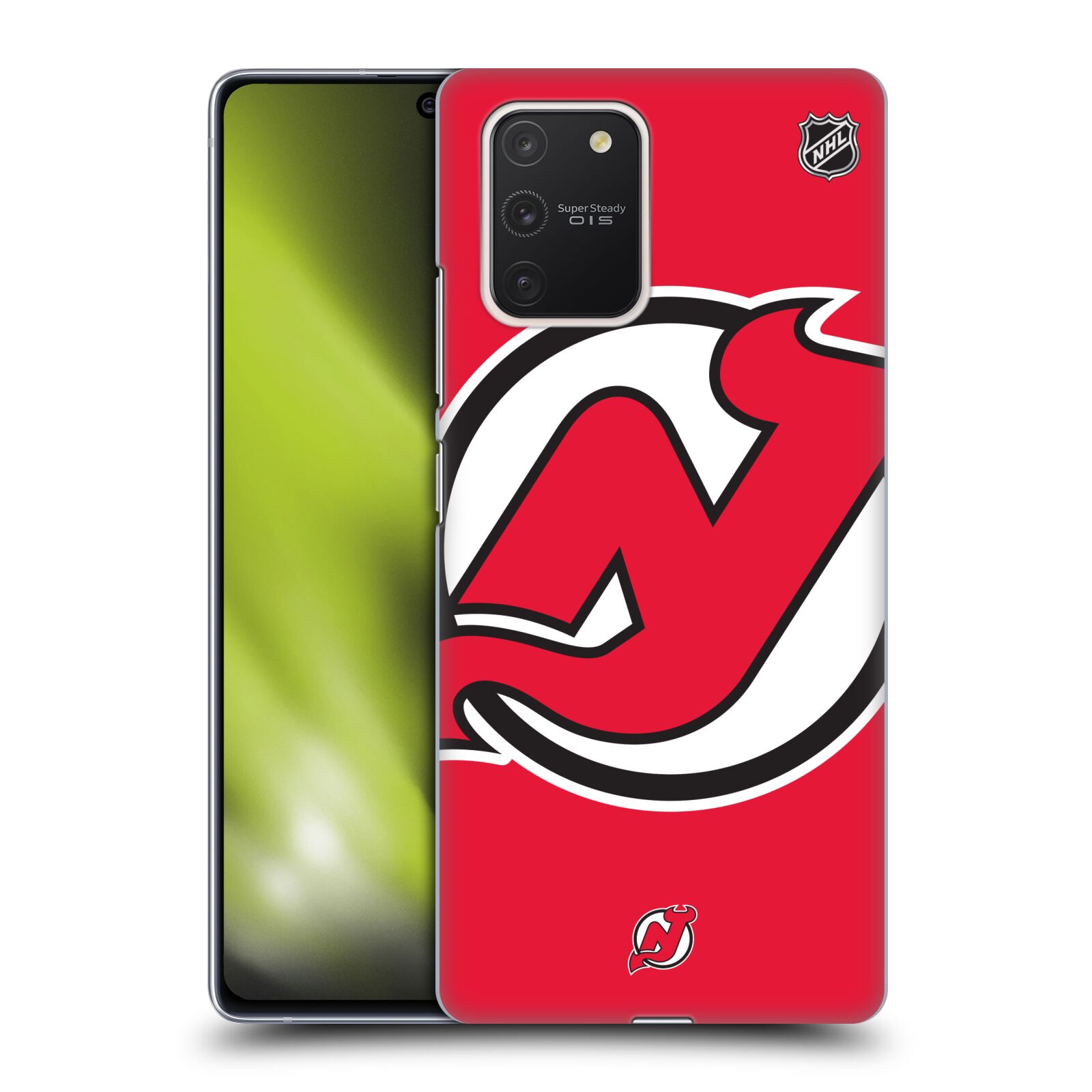 Pouzdro na mobil Samsung Galaxy S10 LITE - HEAD CASE - Hokej NHL - New Jersey Devils - Velký znak