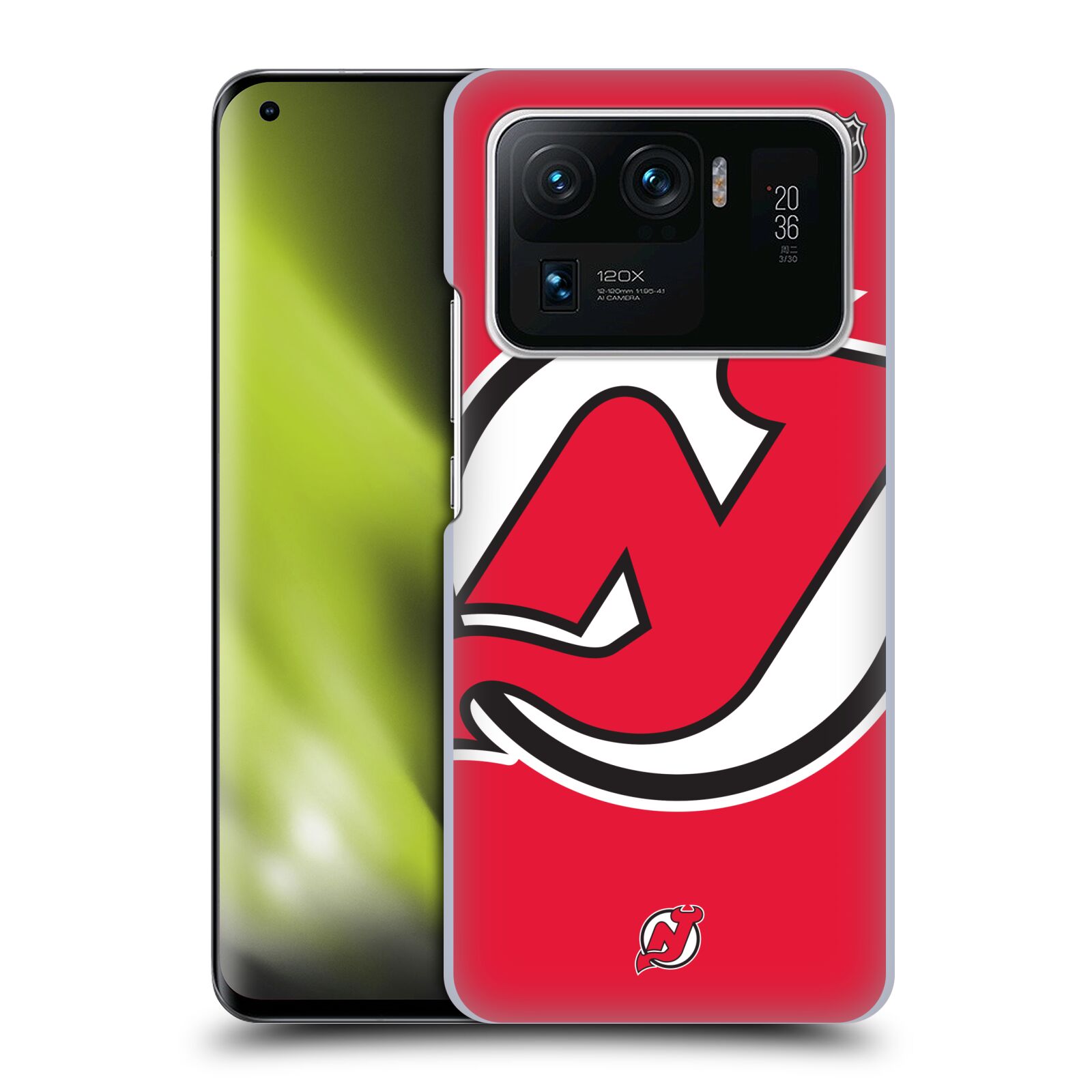 Pouzdro na mobil Xiaomi  Mi 11 ULTRA - HEAD CASE - Hokej NHL - New Jersey Devils - Velký znak