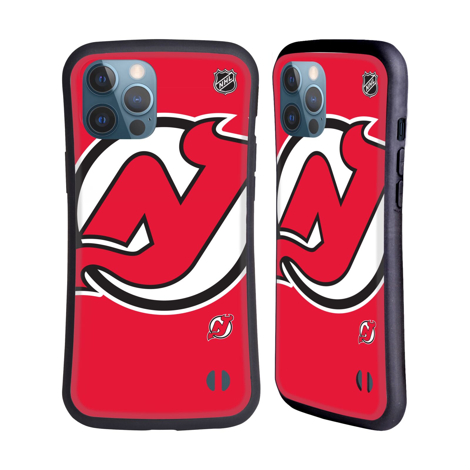 Obal na mobil Apple iPhone 12 PRO MAX - HEAD CASE - NHL - New Jersey Devils - velký znak