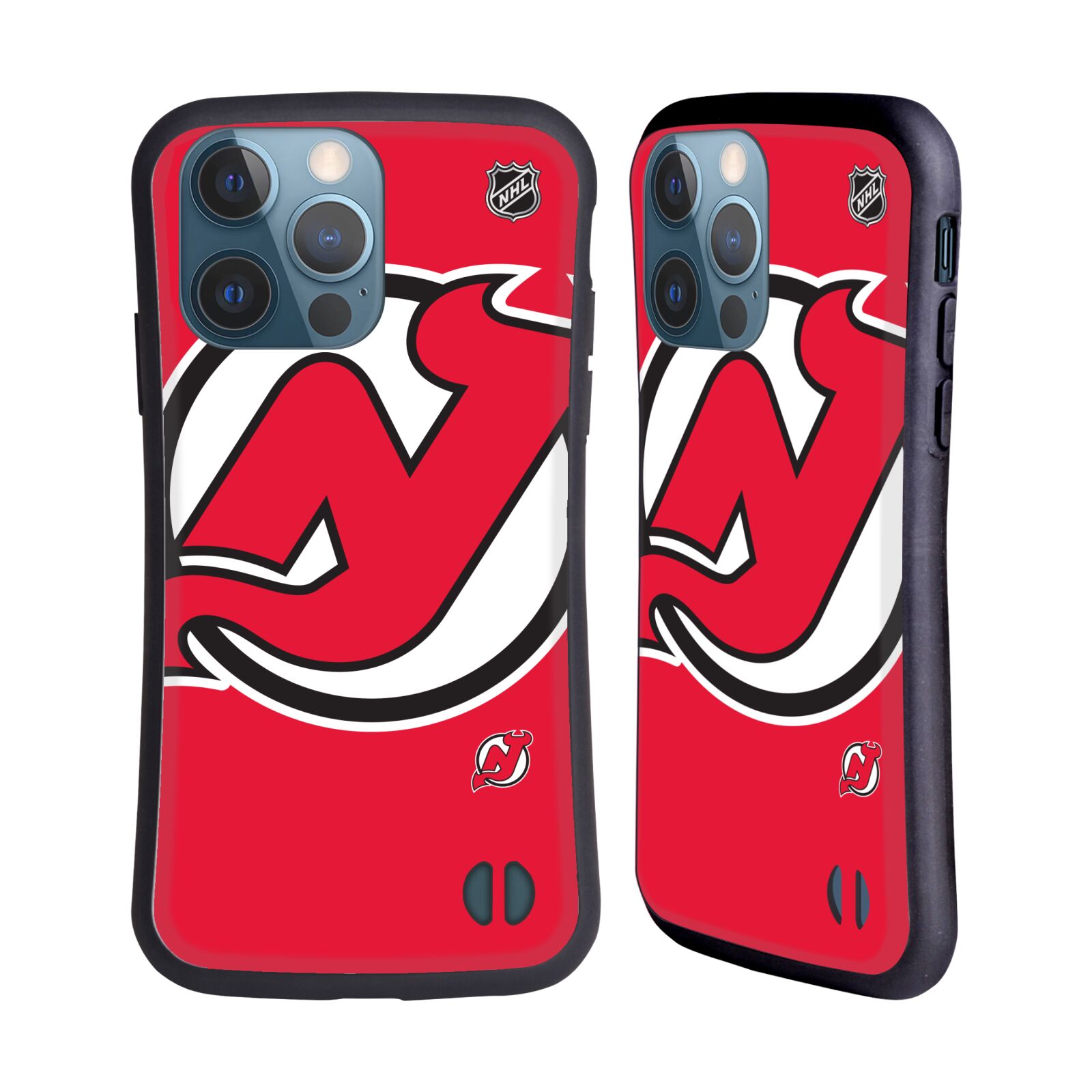 Obal na mobil Apple iPhone 13 PRO - HEAD CASE - NHL - New Jersey Devils - velký znak